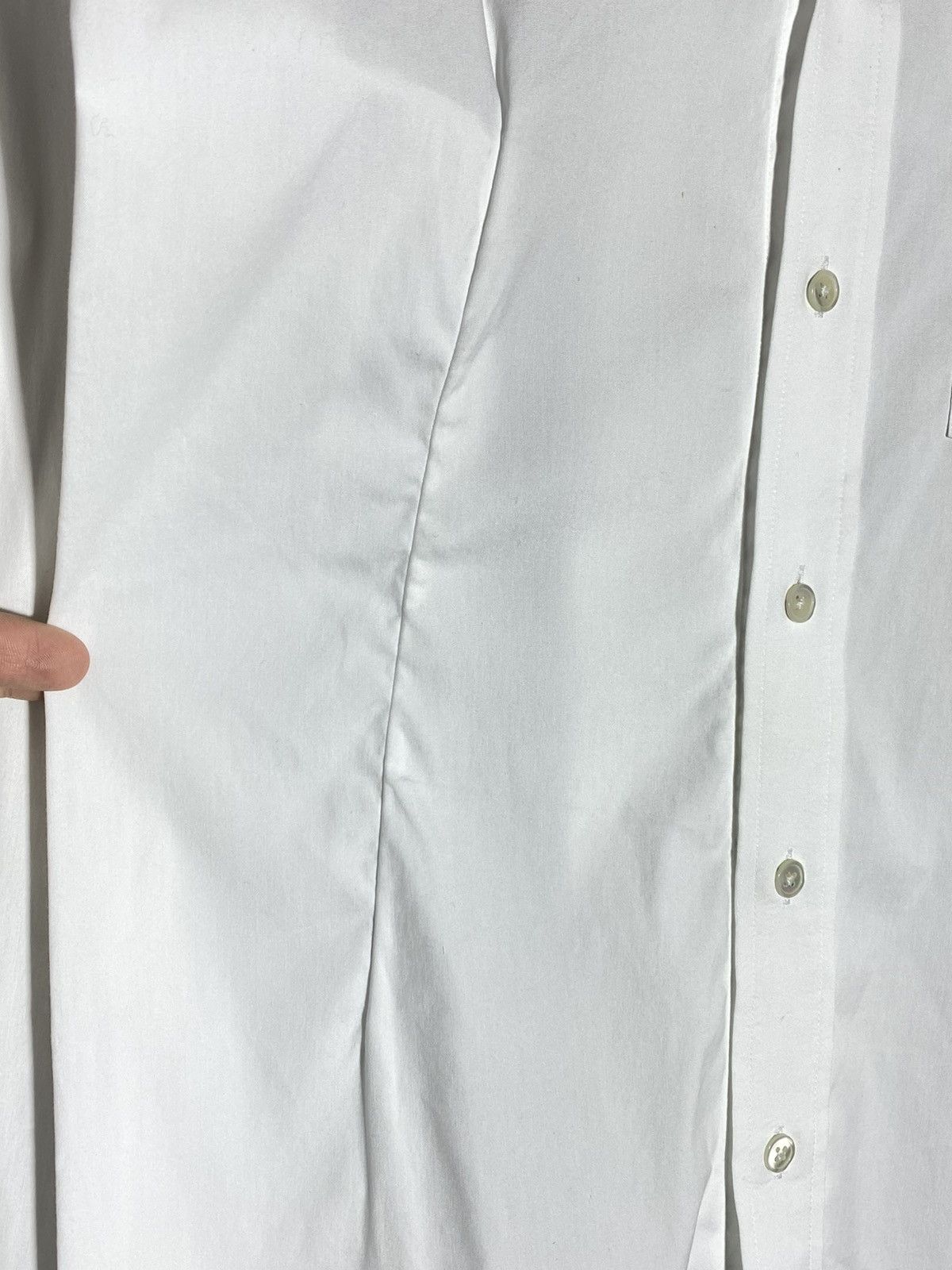 Vetements Vetements by Demna Secretary Decollage Shirt Button Up Size M / US 6-8 / IT 42-44 - 8 Thumbnail