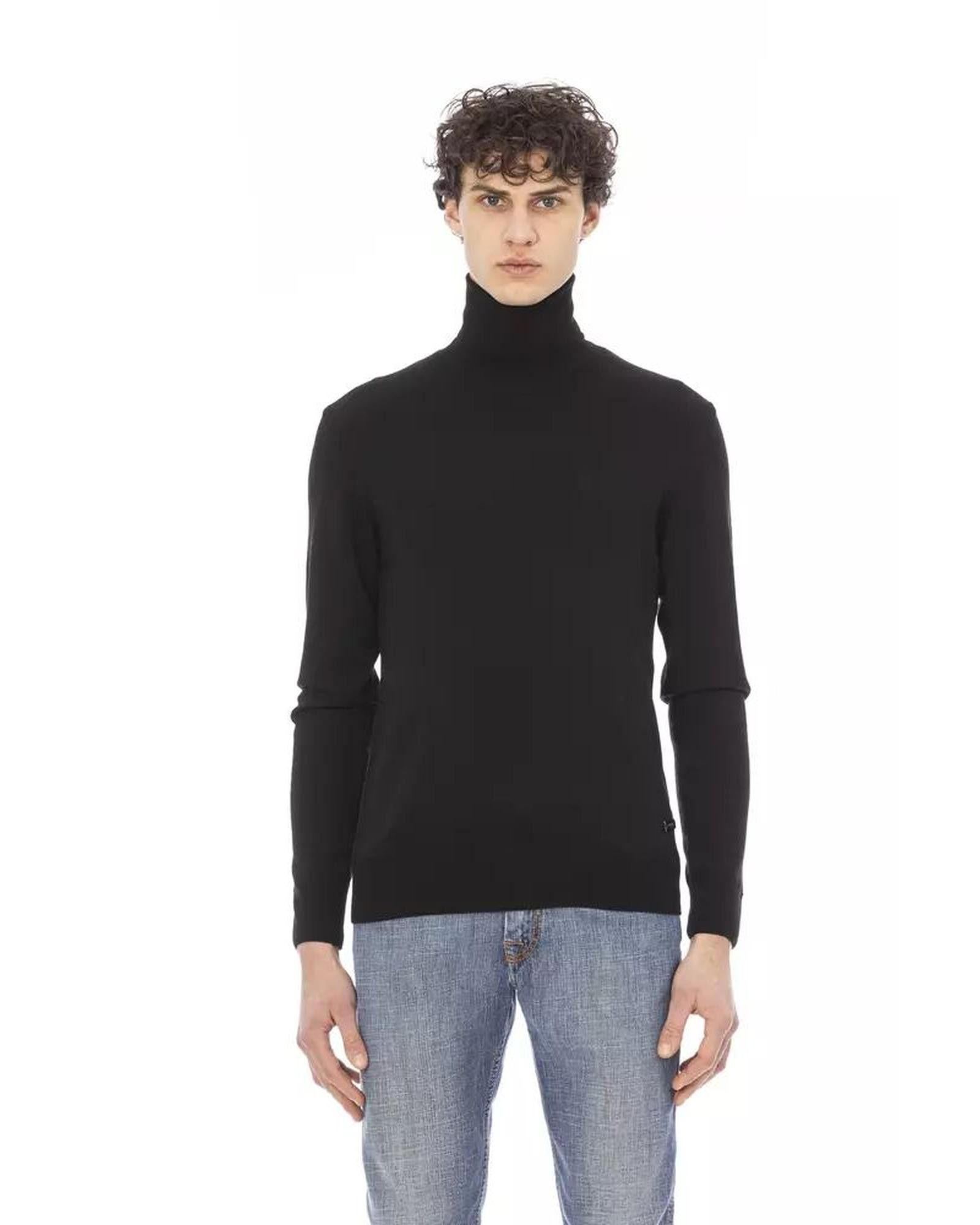 Baldinini Turtleneck Sweater with Baldinini Monogram | Grailed