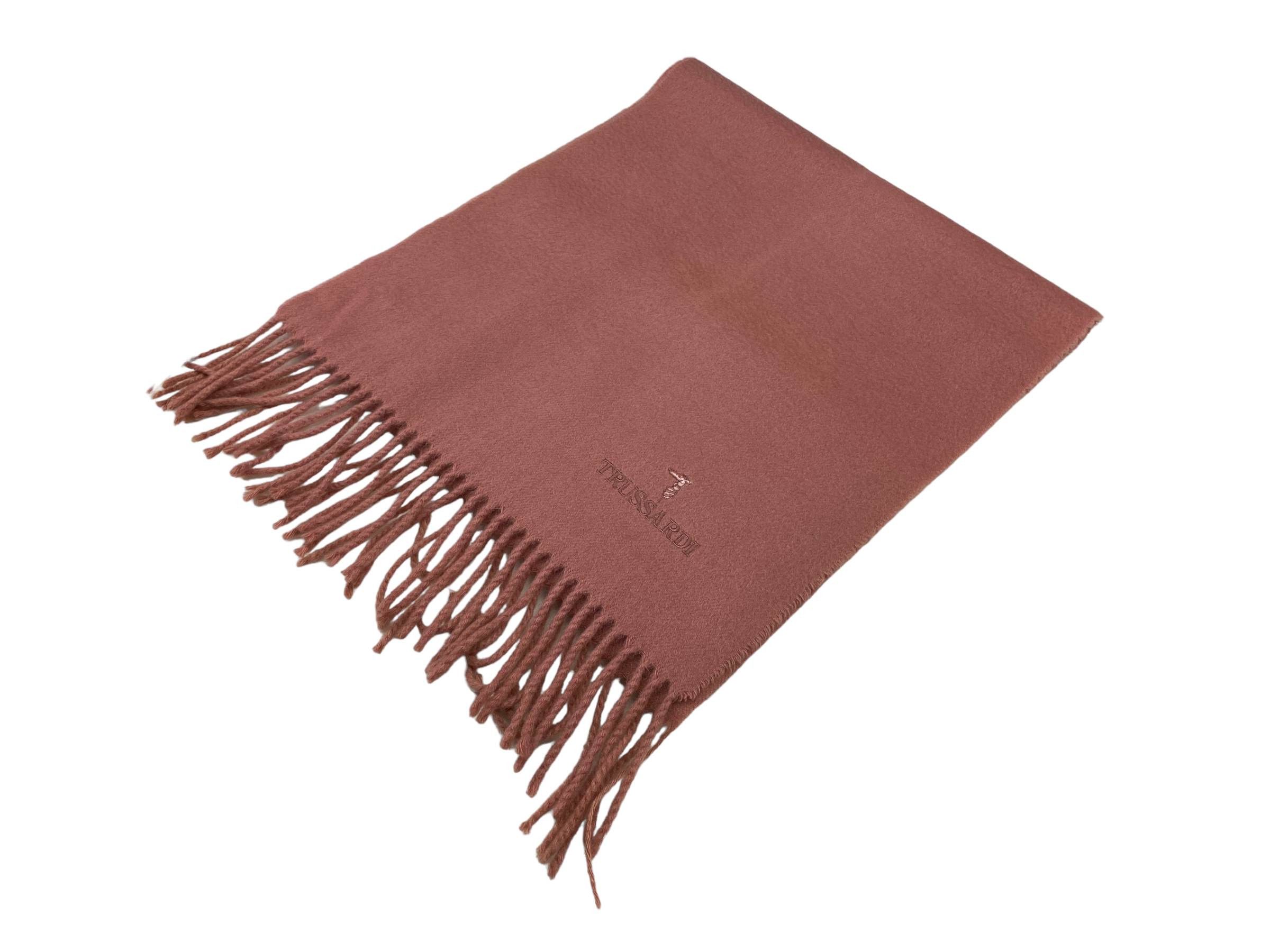Trussardi × Vintage Trussardi Pure Cashmere Vintage Scarf Size ONE SIZE - 4 Thumbnail