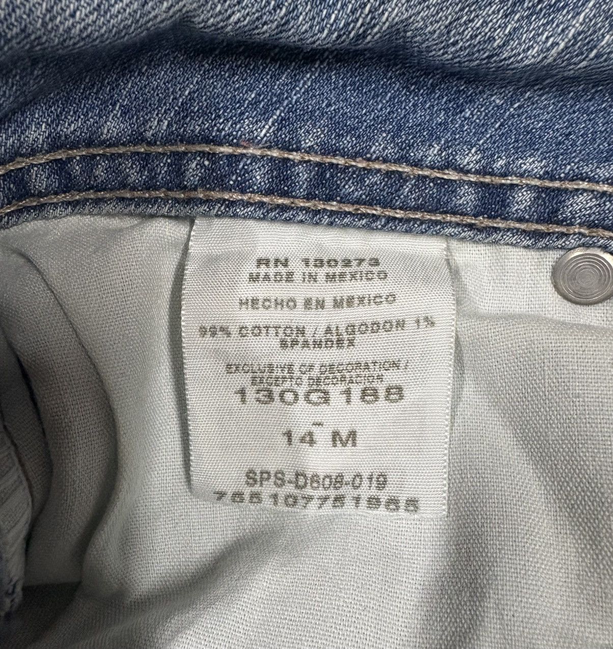 Lee Mexico Lee Rider Denim Streetwear Jeans Size US 31 - 19 Thumbnail