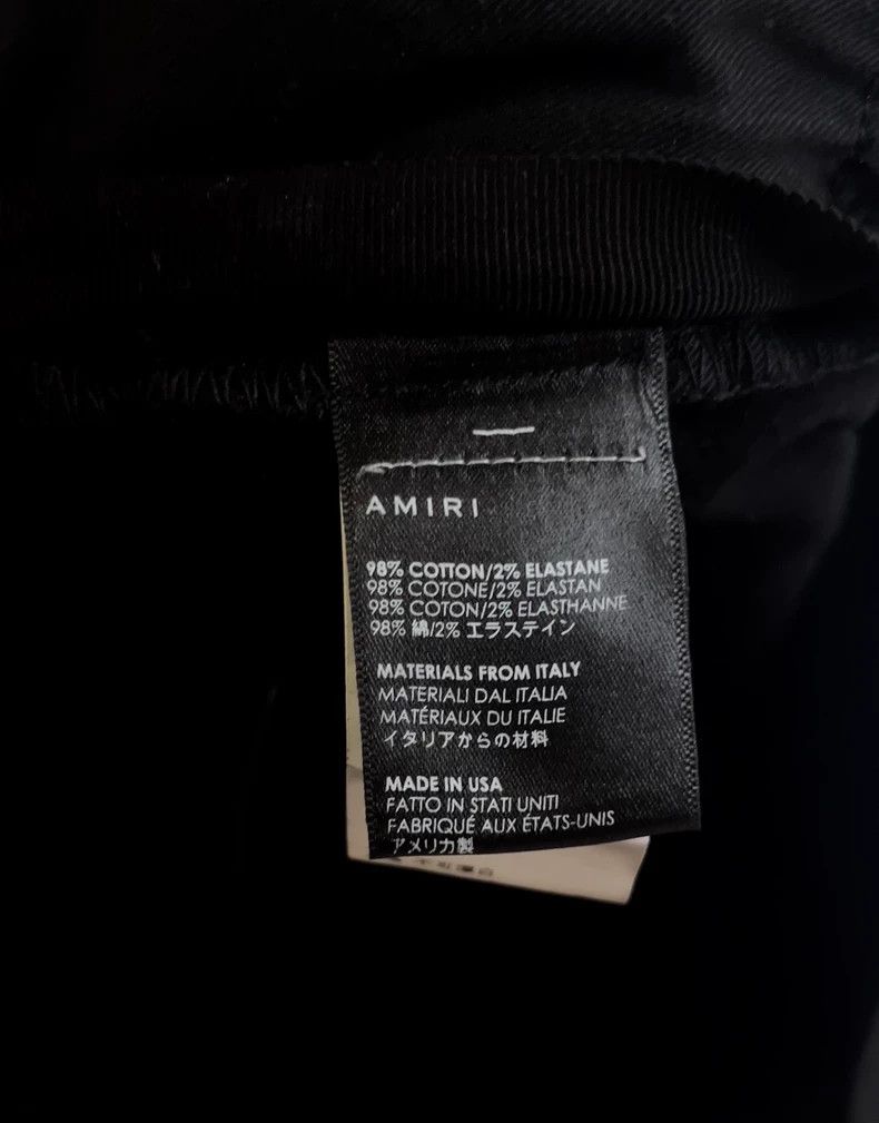 Amiri Amiri note denim jeans Size US 32 / EU 48 - 6 Thumbnail
