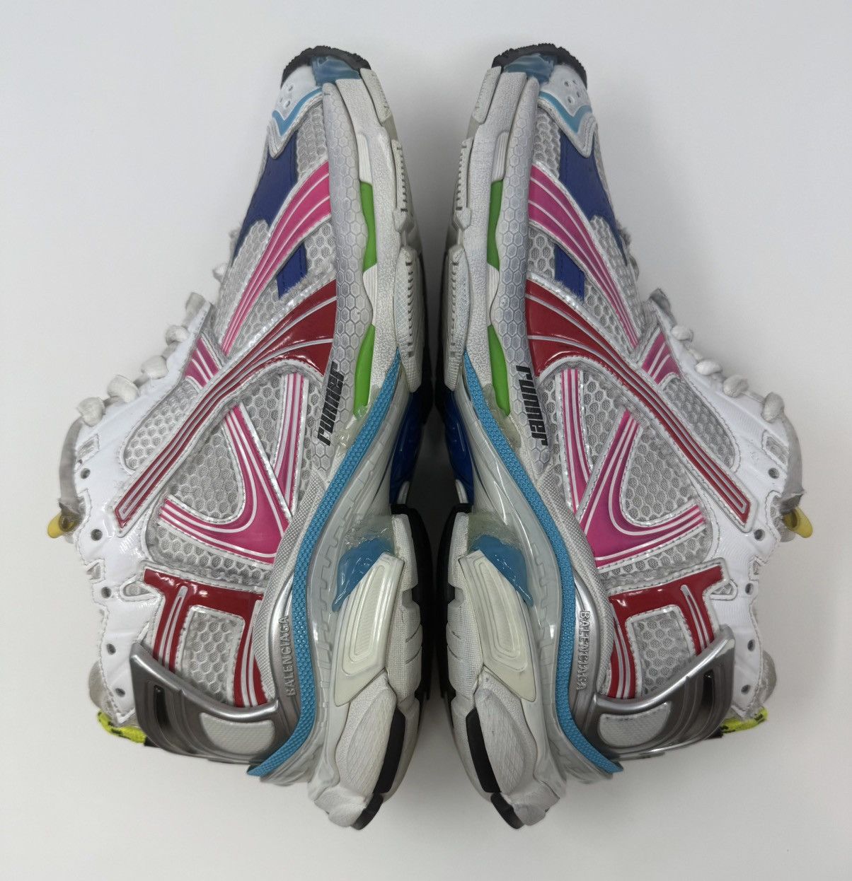 Balenciaga Balenciaga Runner Sneaker Multicolor Size US 8 / EU 41 - 3 Thumbnail