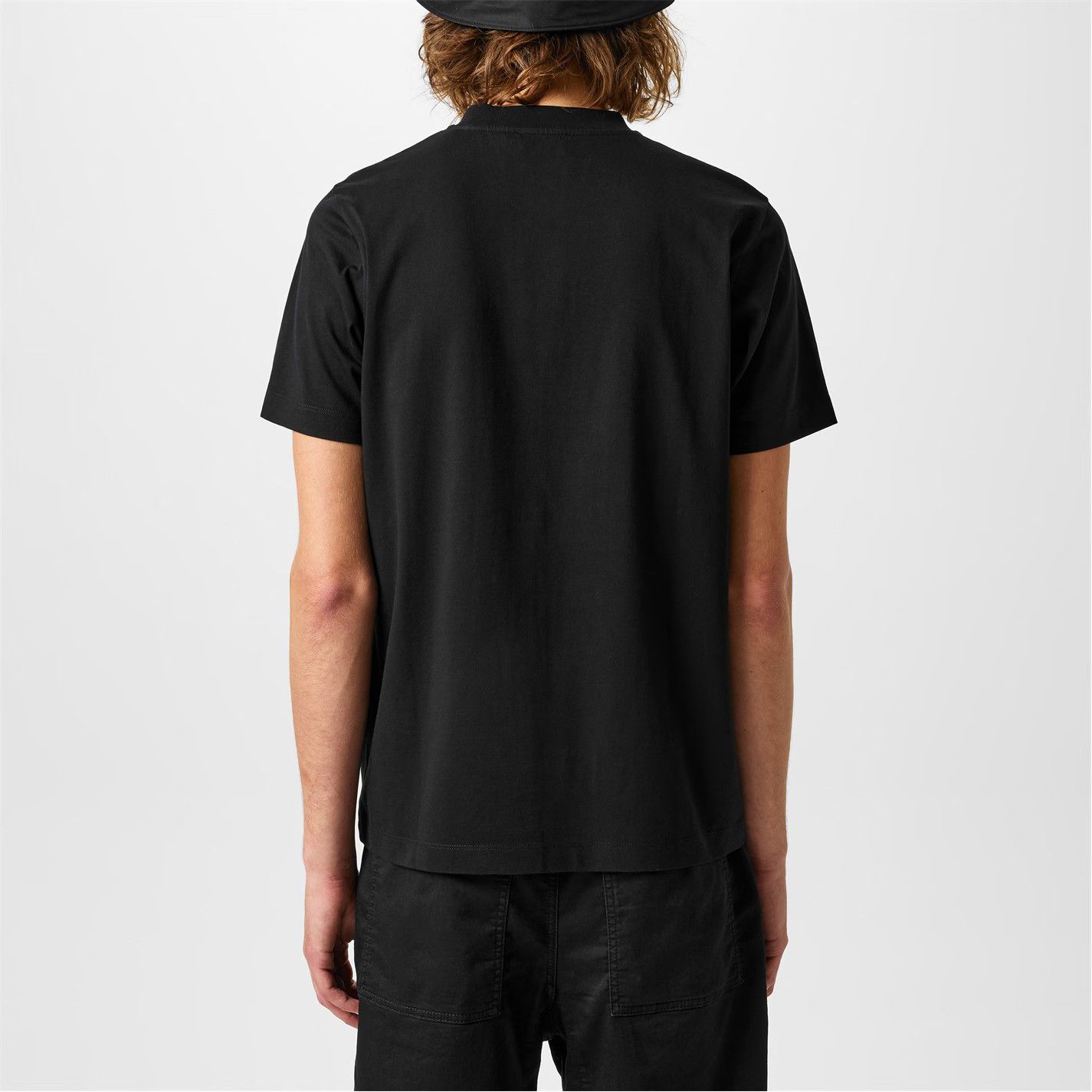 Off-White o1g2r1mq0226 Flock Arrow Short Sleeve T-Shirt In Black Size US XL / EU 56 / 4 - 4 Thumbnail