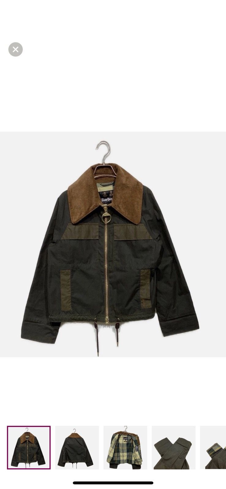 Barbour Barbour Beauly Wax Cotton Jacket Size M Size XS / US 0-2 / IT 36-38 - 1 Thumbnail