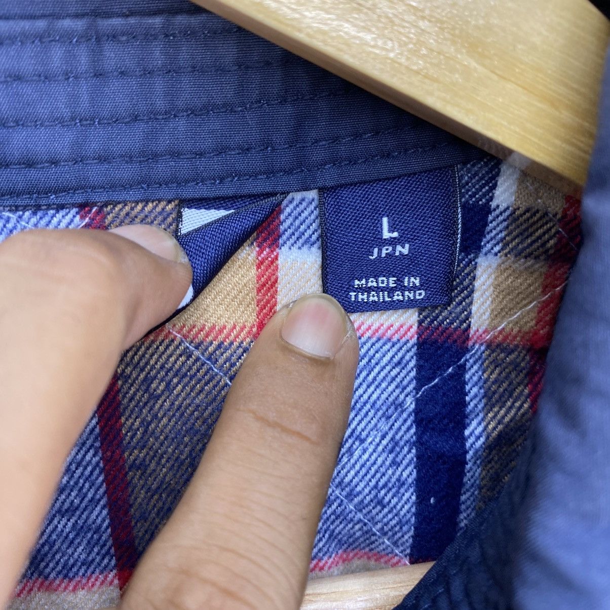 Lands' End 🫶vintage Lands' End navy blue Henrrington Jacket Size US M / EU 48-50 / 2 - 9 Thumbnail