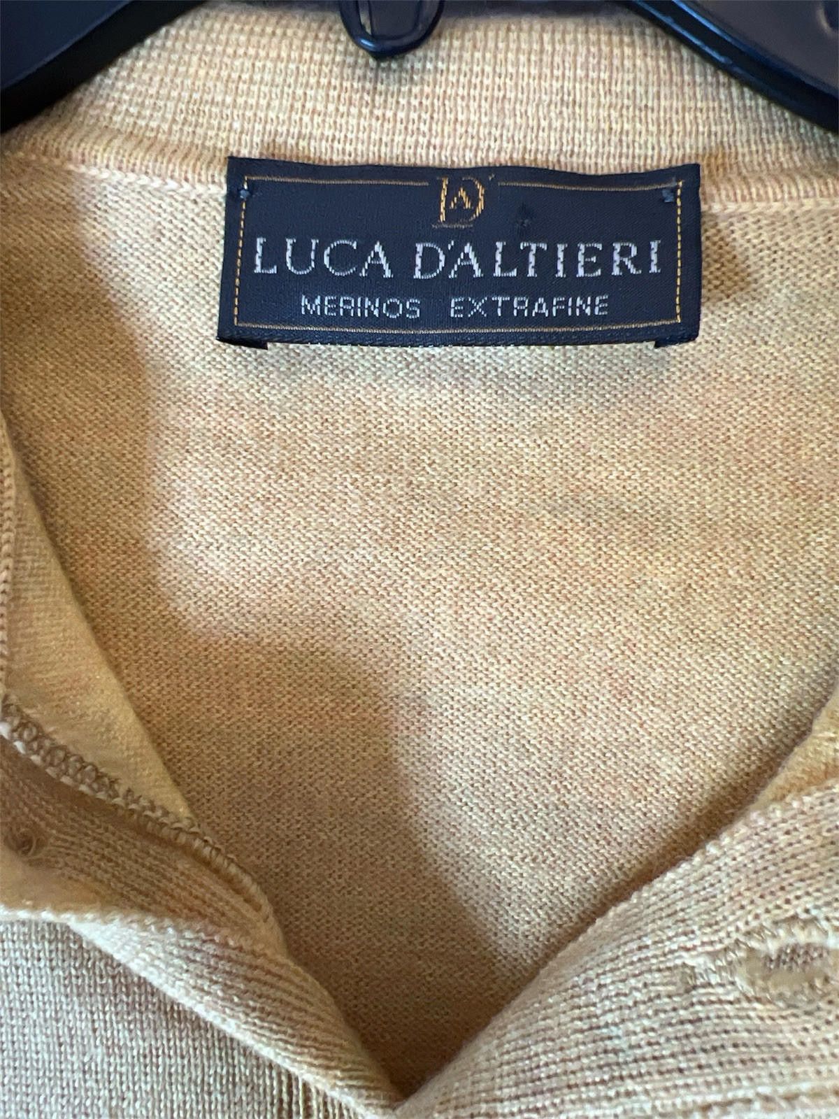 Designer Luca d’altieri Virgin Wool Sweater Sz XL Size US XL / EU 56 / 4 - 2 Thumbnail