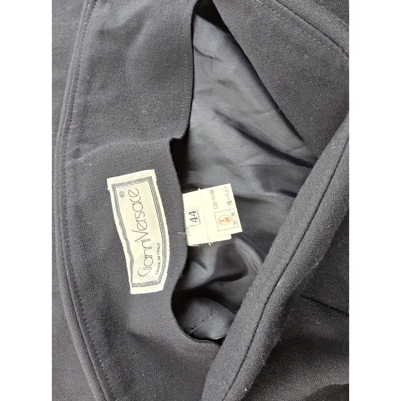 Versace Versace Skirt Wool Black Midi Pencil Women 44 Regular Size 44 Size 30" / US 8 / IT 44 - 3 Thumbnail