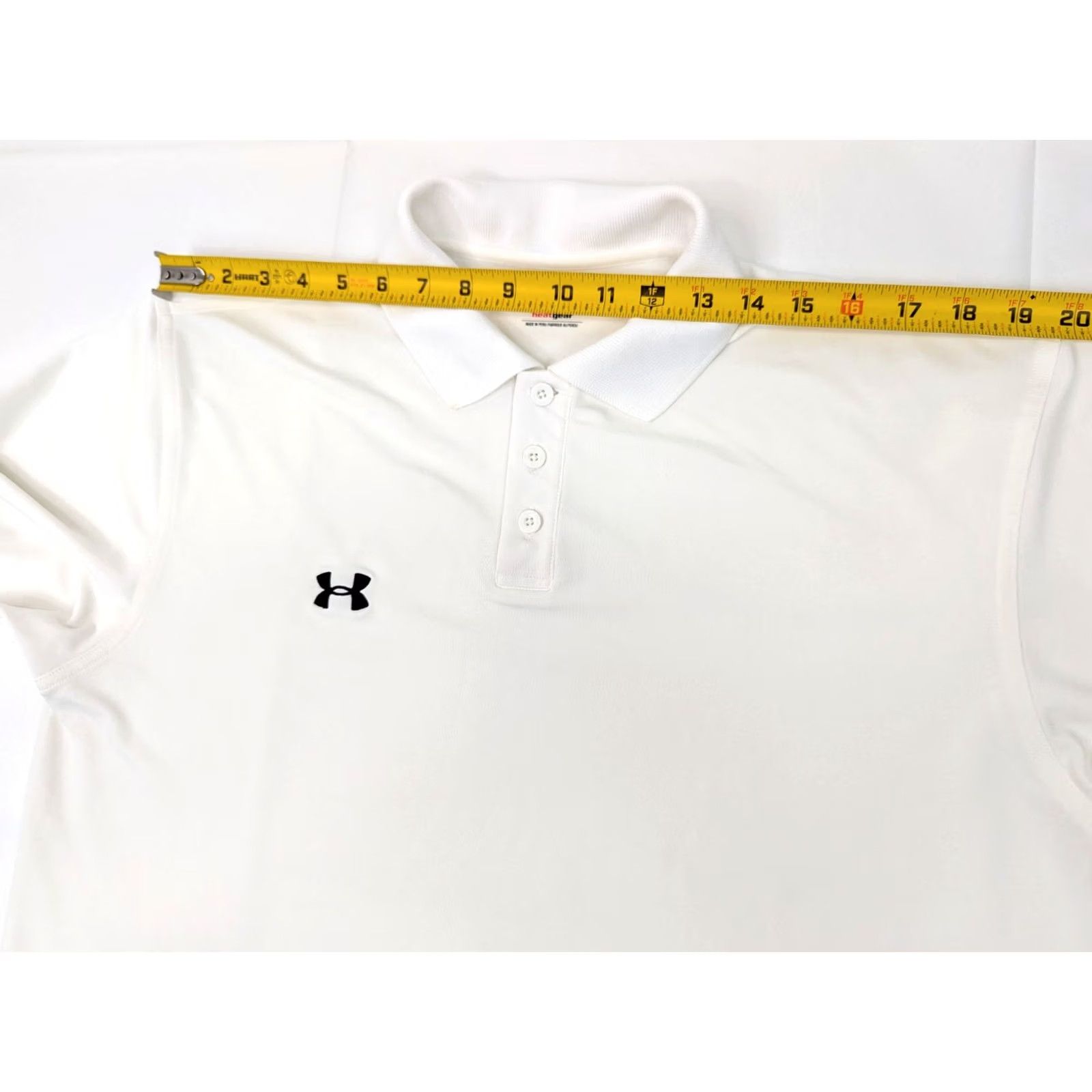 Under Armour Under Armour HeatGear Long Sleeve Shirt Mens L White wicking GMC patch Embroider Patch Buick GMC logo Size US L / EU 52-54 / 3 - 5 Thumbnail