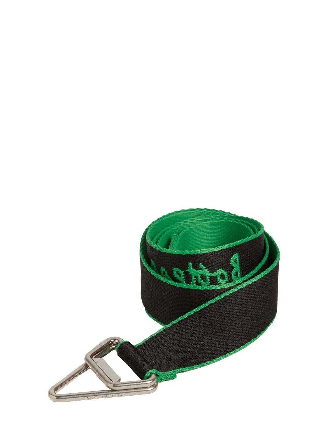 Bottega Veneta o1n1vont1224 Size: OS / Belts in Black/Green Size ONE SIZE - 1 Thumbnail