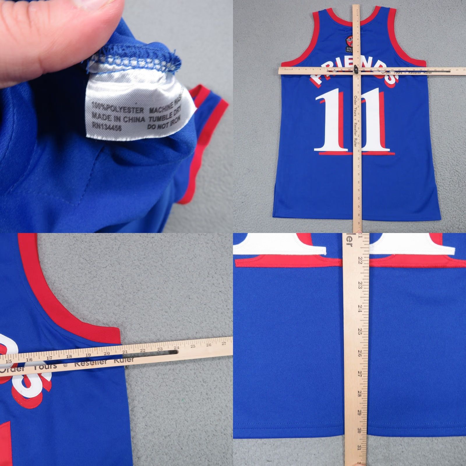 Vintage Stranger Things Shirt Mens Medium Hawkins High Basketball Jersey Eleven Steve 11 Size US M / EU 48-50 / 2 - 8 Thumbnail
