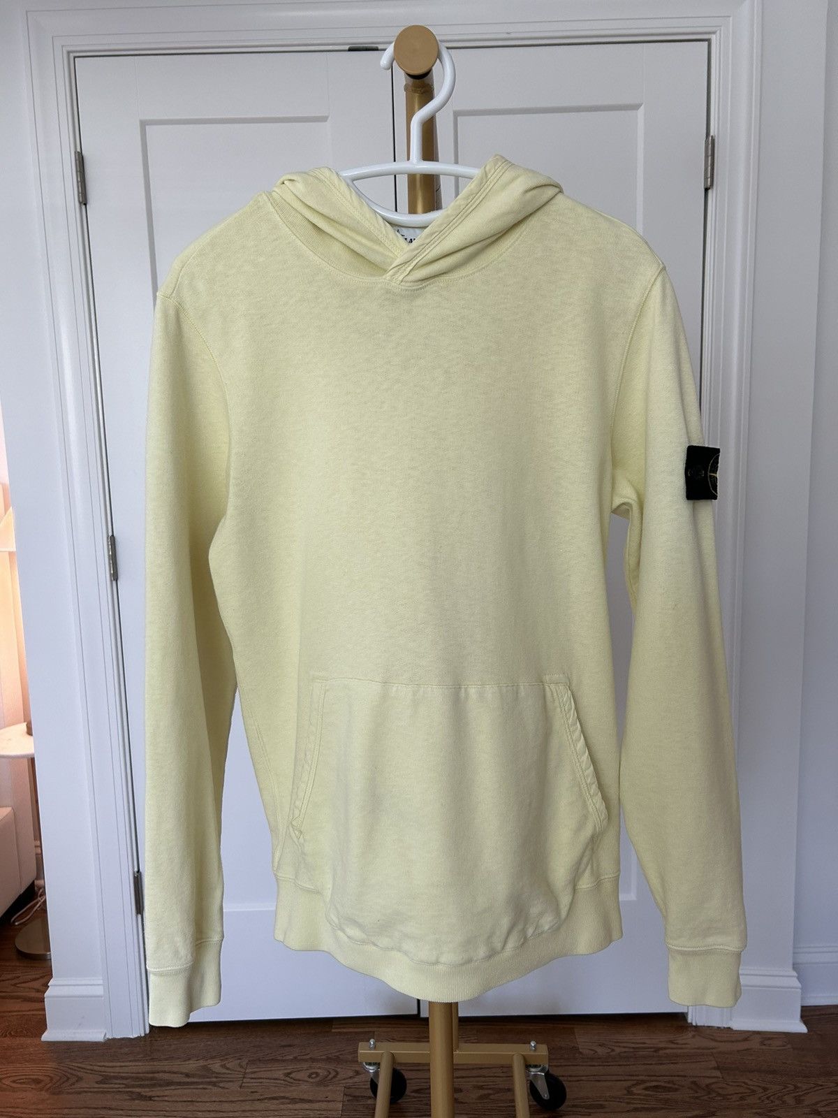 Clothing Stone Island Popover Hoodie Stone Island Ghost Wool