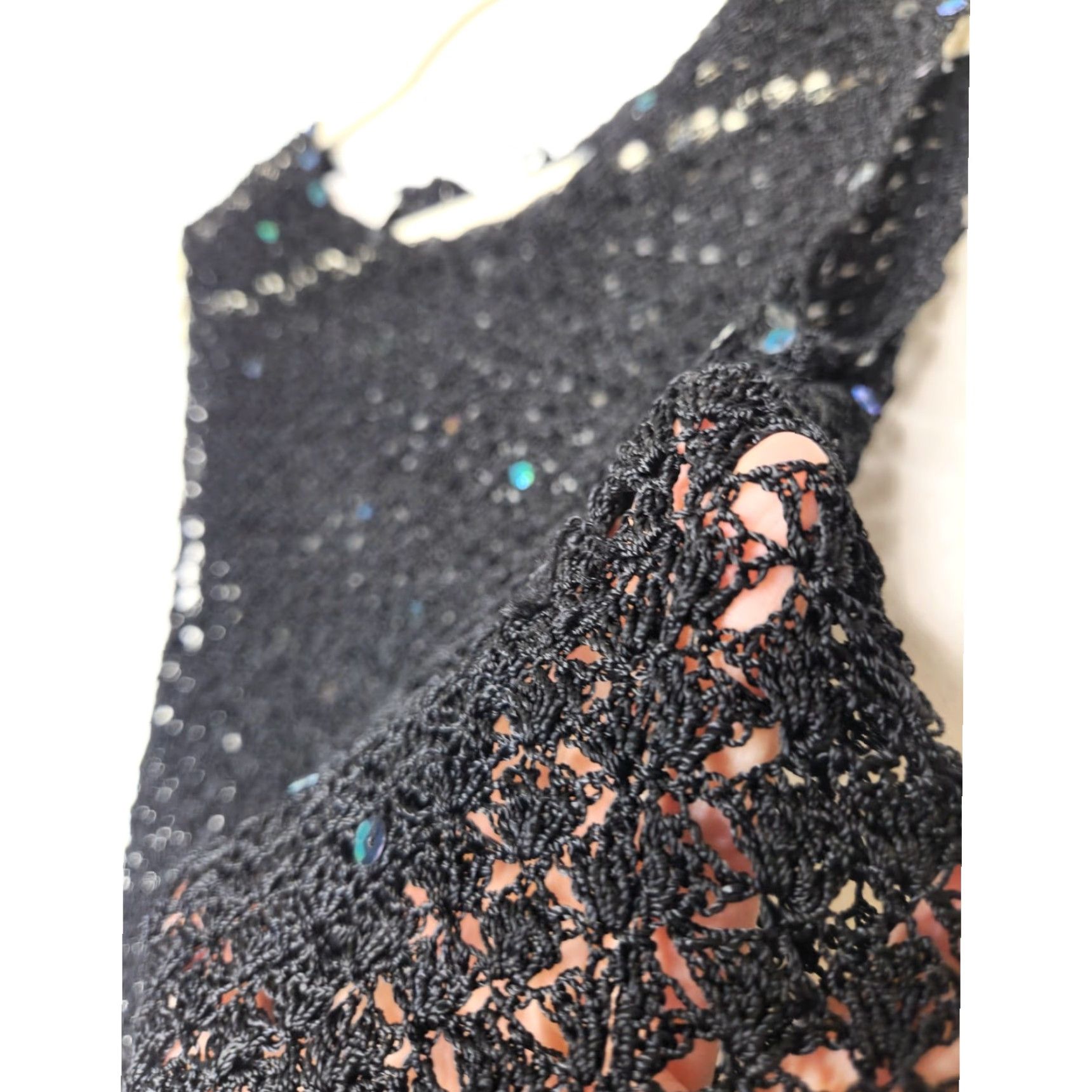 Vintage VINTAGE Charlotte Russe Tank Top Black Women's L Tank Rayon Fairy 90s Y2K Size L / US 10 / IT 46 - 4 Thumbnail