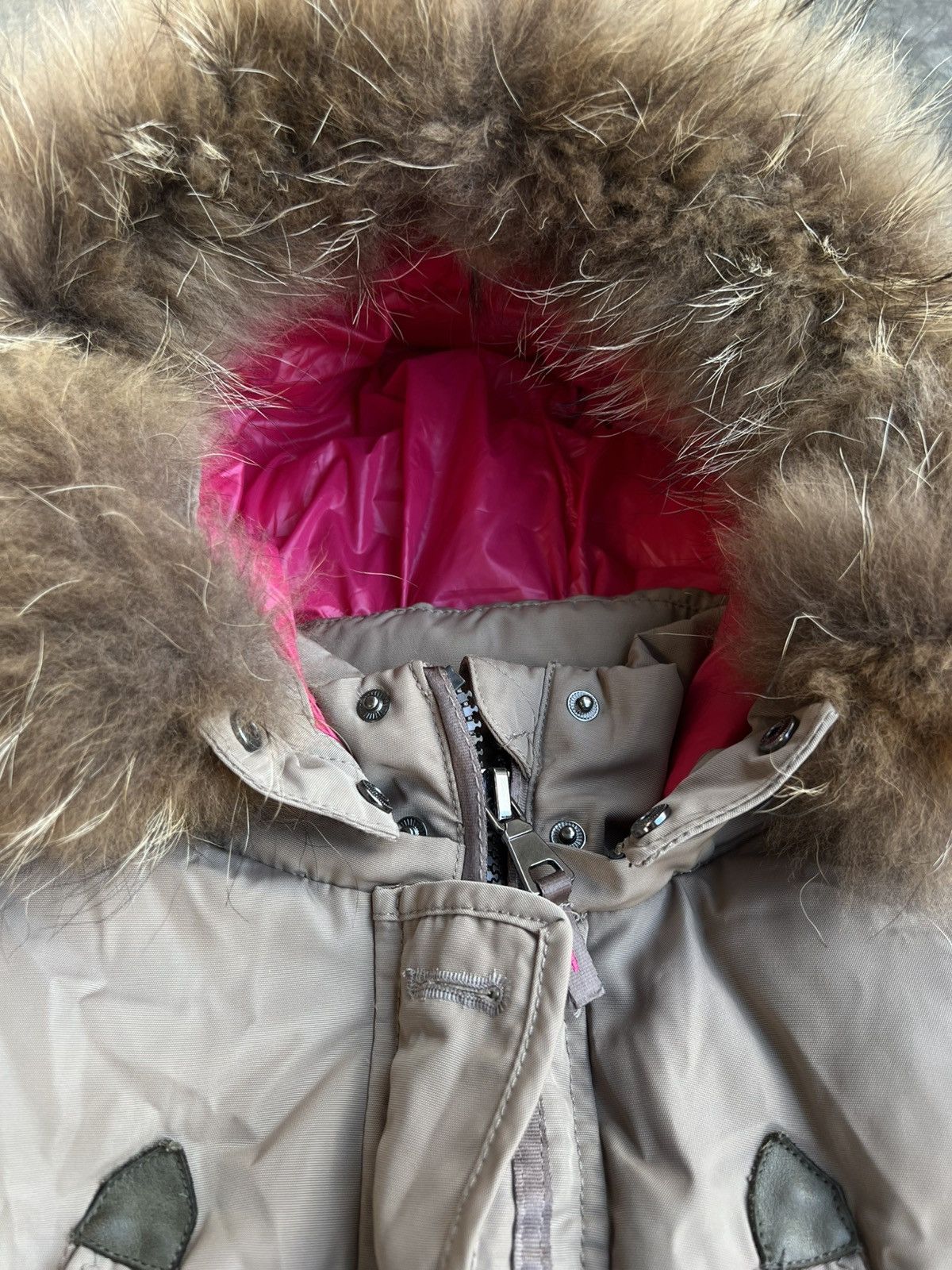 Abercrombie & Fitch Hysteric Glamour If Six Was Nine Faux Fur Jacket LGB Typ Y2k Size S / US 4 / IT 40 - 15 Thumbnail