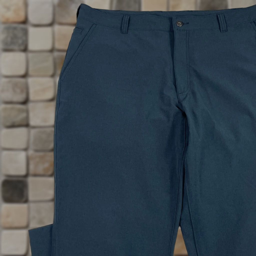 Vintage Duluth Mens Pants 40 x 32 Blue Chino Stretch Straight Leg Casual Workwear Outdoor Regular Adult Mens Size US 40 / EU 56 - 1 Thumbnail