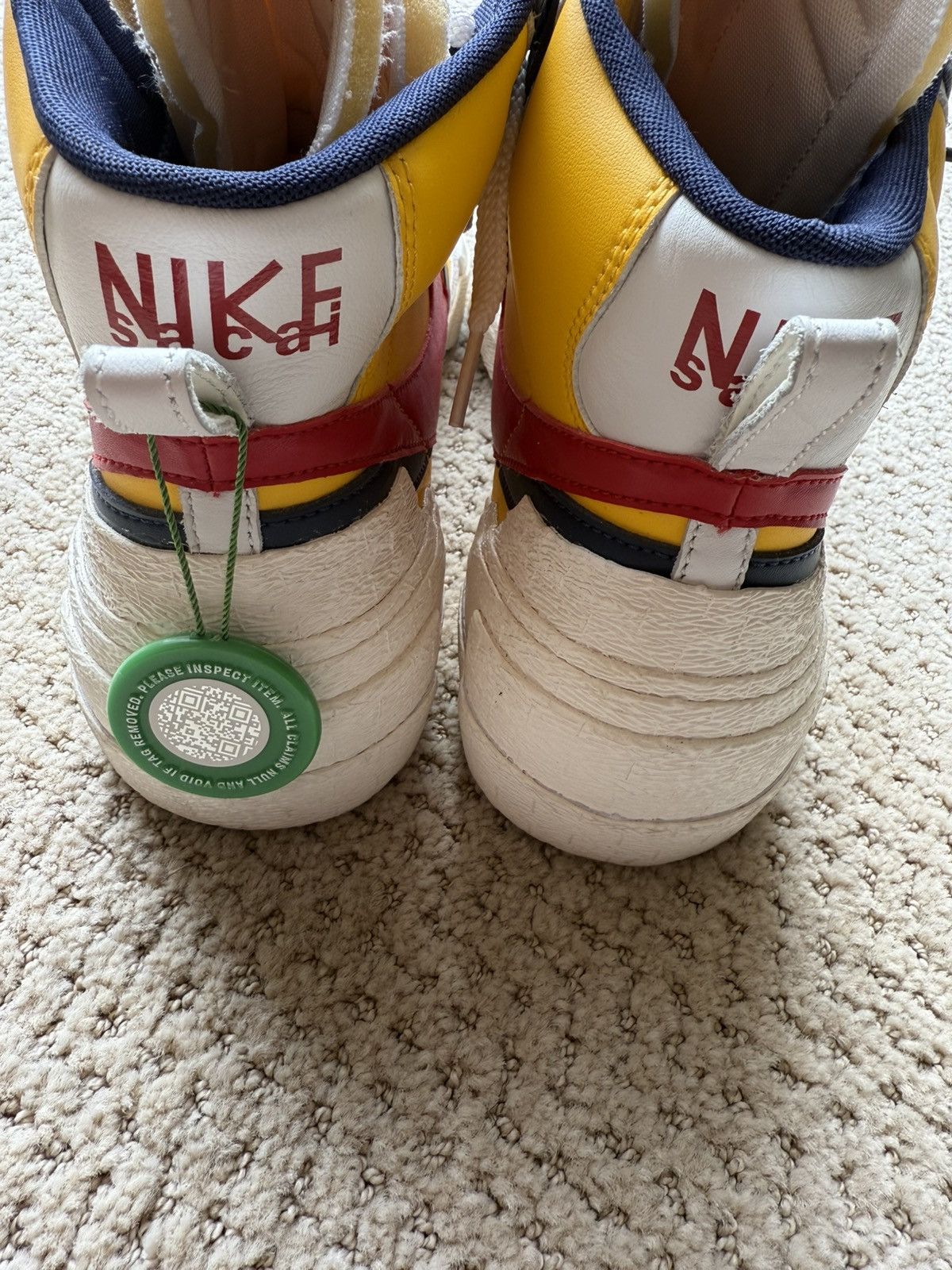Nike × Sacai *** RARE NIKE SACAI MID BLAZER Size US 11 / EU 44 - 8 Thumbnail