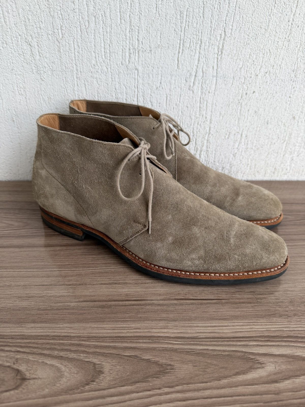 Crockett & Jones Hartland suede chukka boots Size US 9 / EU 42 - 2 Thumbnail