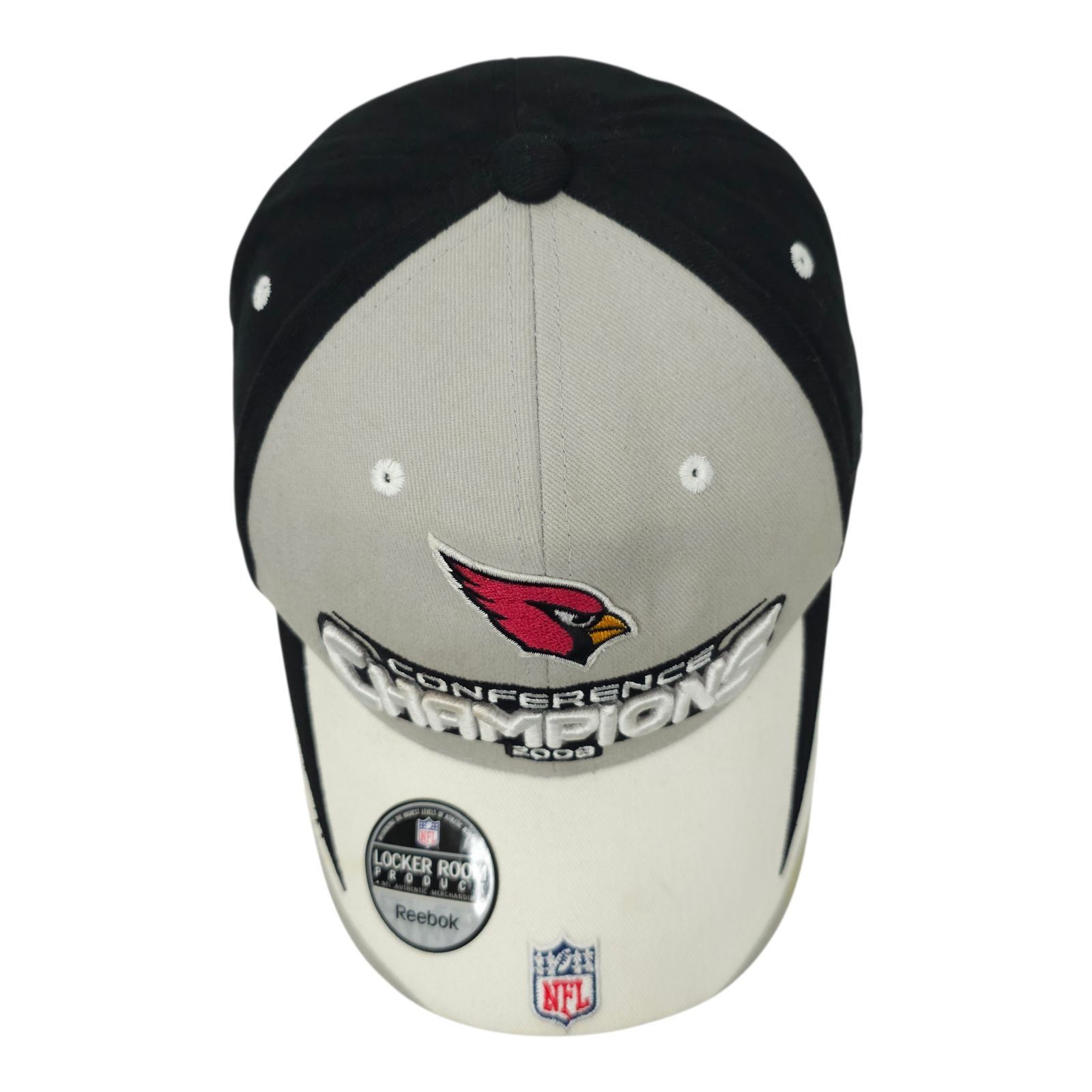 Reebok Arizona Cardinals 2008 NFC Champions Hat 3D Cap NFL Football Size ONE SIZE - 8 Thumbnail