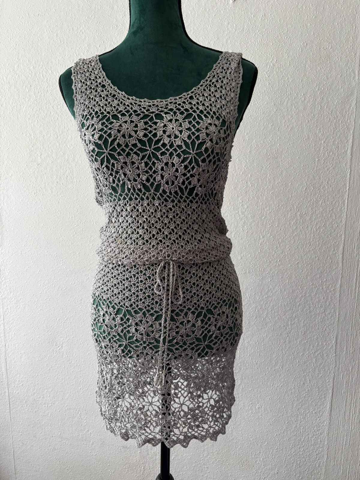 Other Nicowa x Crochet dress x Italian style Size S / US 4 / IT 40 - 7 Thumbnail