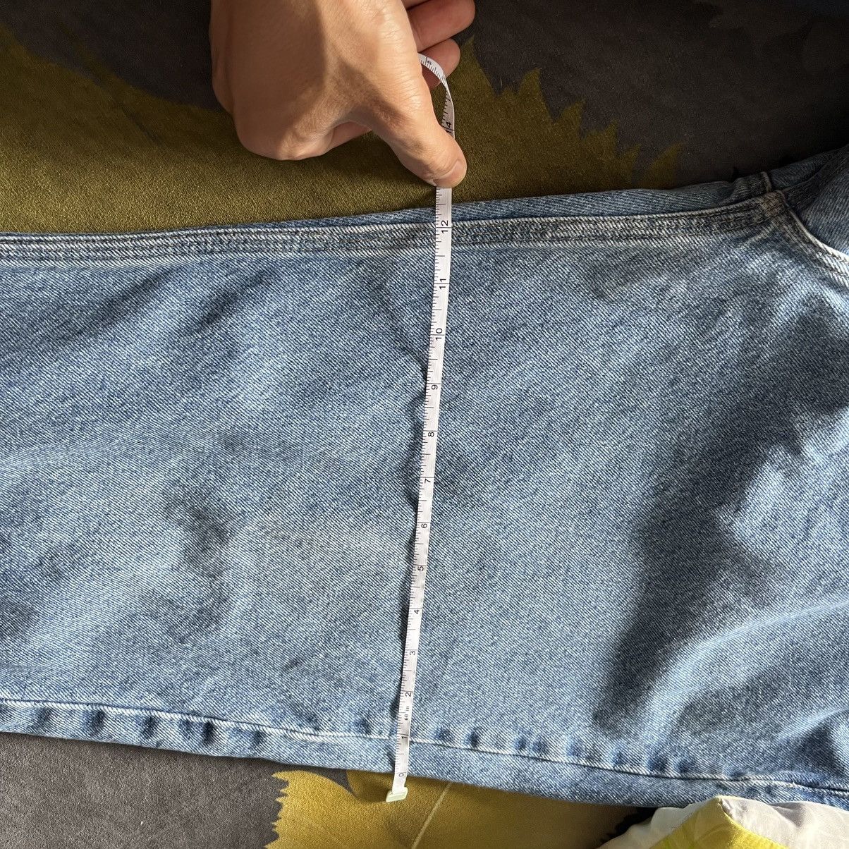 Carhartt × Vintage Vintage Carhartt Blue Denim Distressed Relaxed Fit Jeans Size US 38 / EU 54 - 14 Thumbnail
