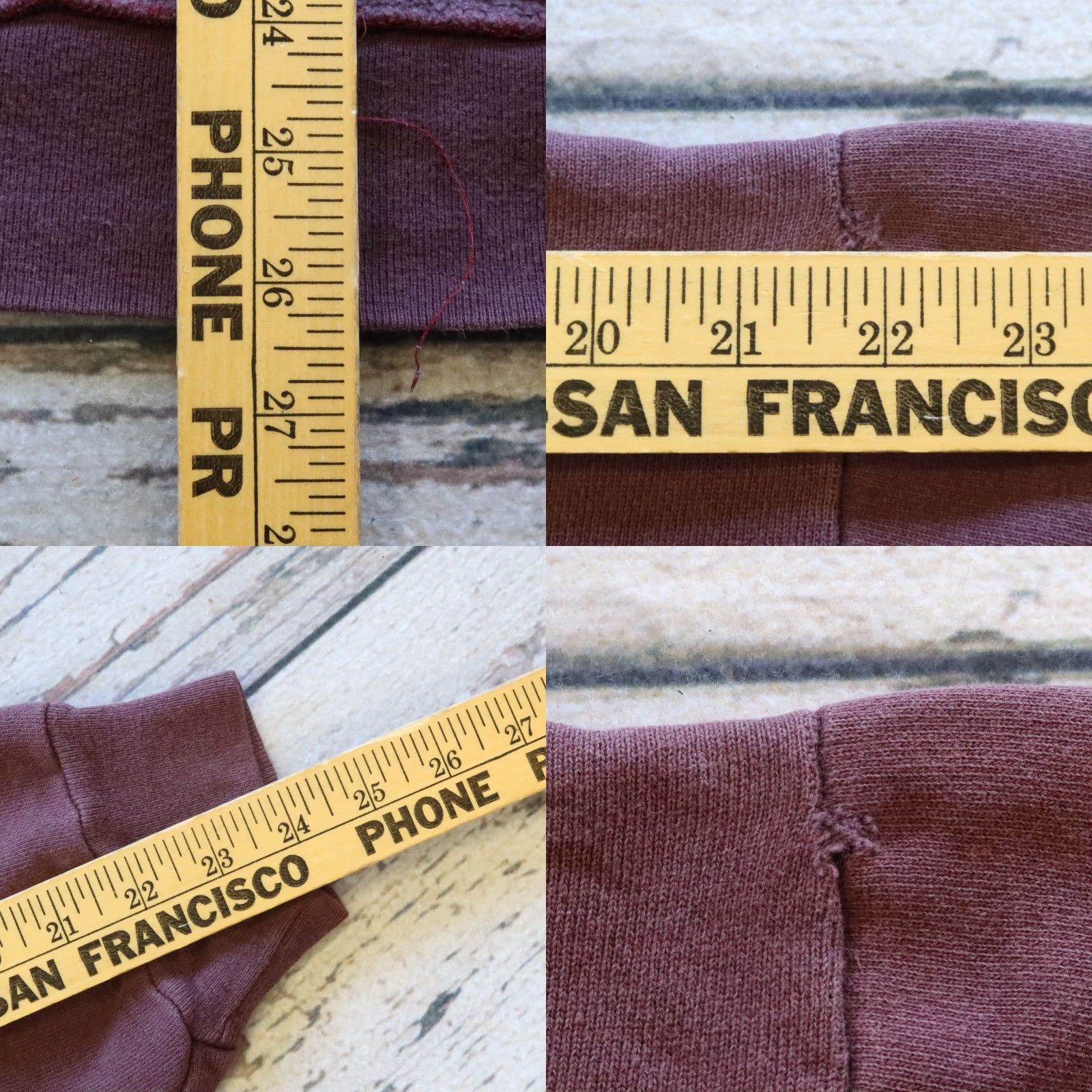 Vintage VINTAGE Stussy Sweatshirt Crewneck XL Purple Mens 90s Cotton Pullover Sweatshirt Size US XL / EU 56 / 4 - 8 Thumbnail