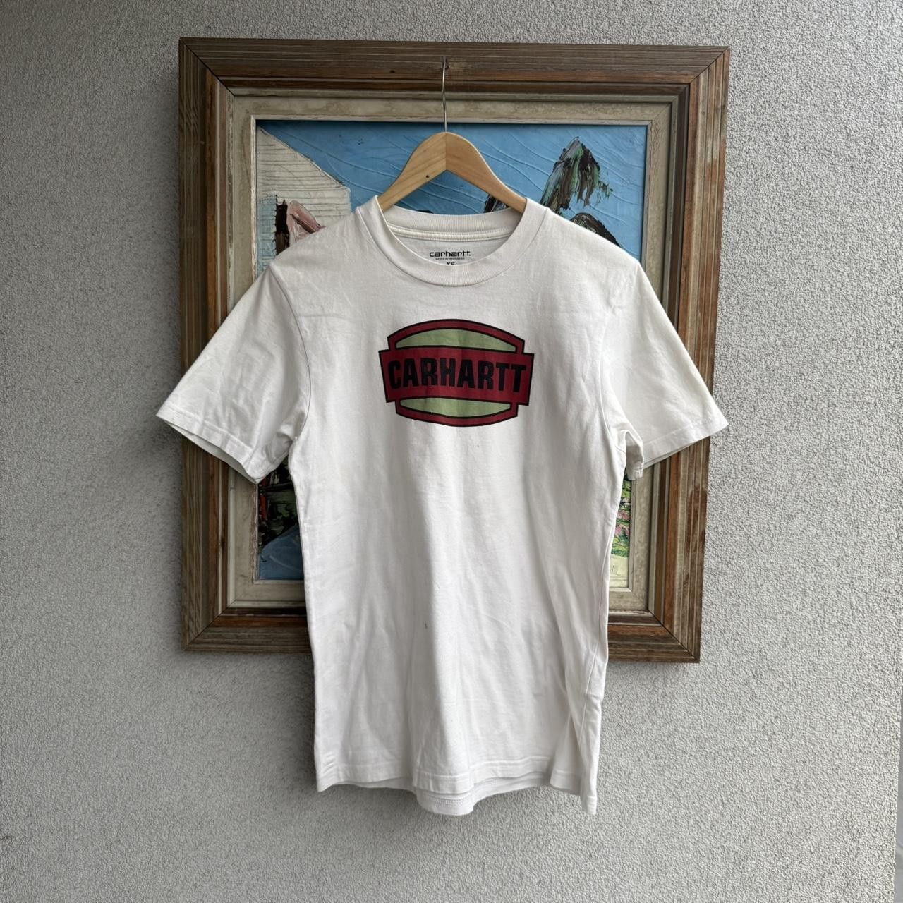 Carhartt Carhartt Logo T shirt White WIP Size US XS / EU 42 / 0 - 1 Thumbnail
