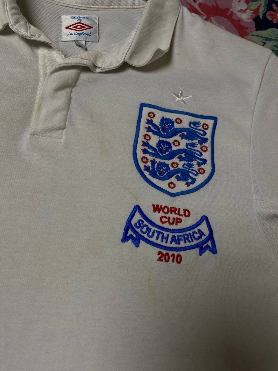 Umbro Umbro England vintage streetwear t shirt polo tee Size US M / EU 48-50 / 2 - 22 Thumbnail