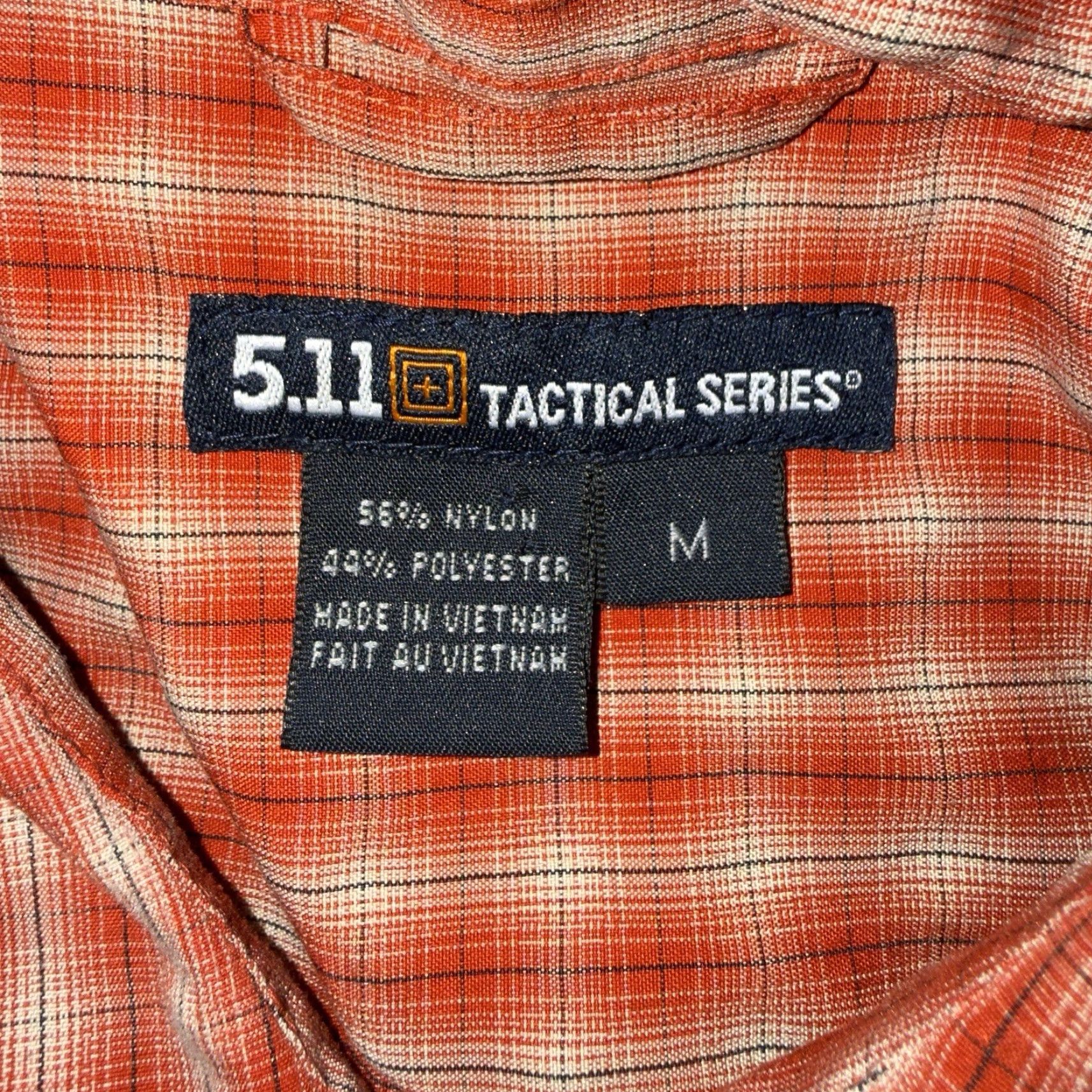 Vintage 5.11 Tactical Series Shirt Mens Size M Short Sleeve Nylon Blend Button Down Snap Size US M / EU 48-50 / 2 - 4 Thumbnail