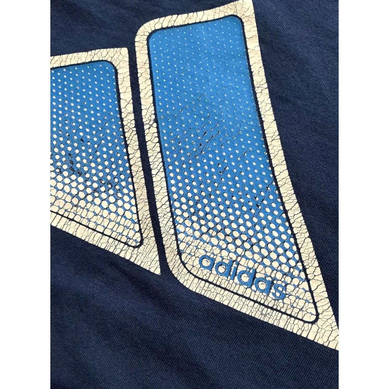 Adidas VINTAGE Adidas Classic Center Logo Blue L/S Graphic T-Shirt XL Mens 90s 2000s Size US XL / EU 56 / 4 - 7 Thumbnail