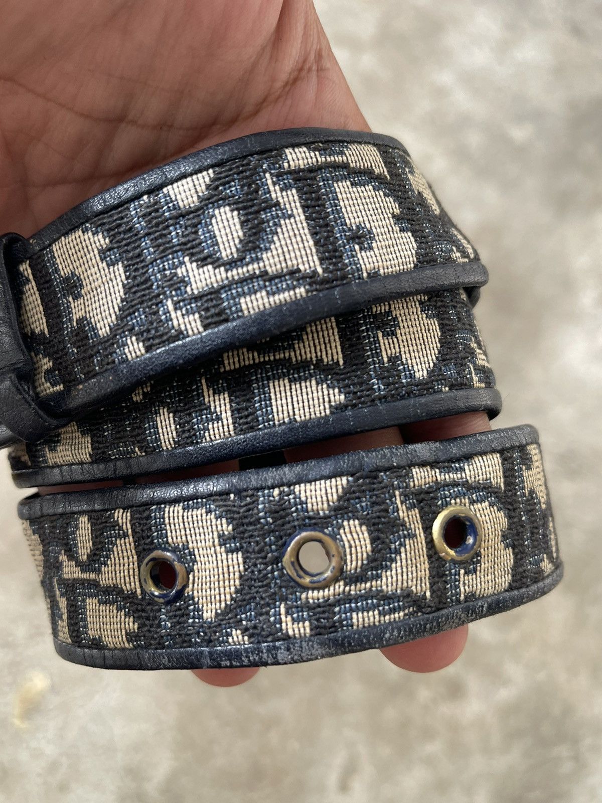 Dior Christian Dior Waist Belt Monogram Trotter Belt Size ONE SIZE - 2 Thumbnail