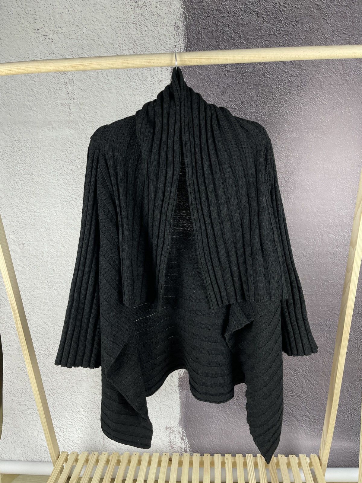 Carlo Colucci wool avant garde asymmetric cardigan