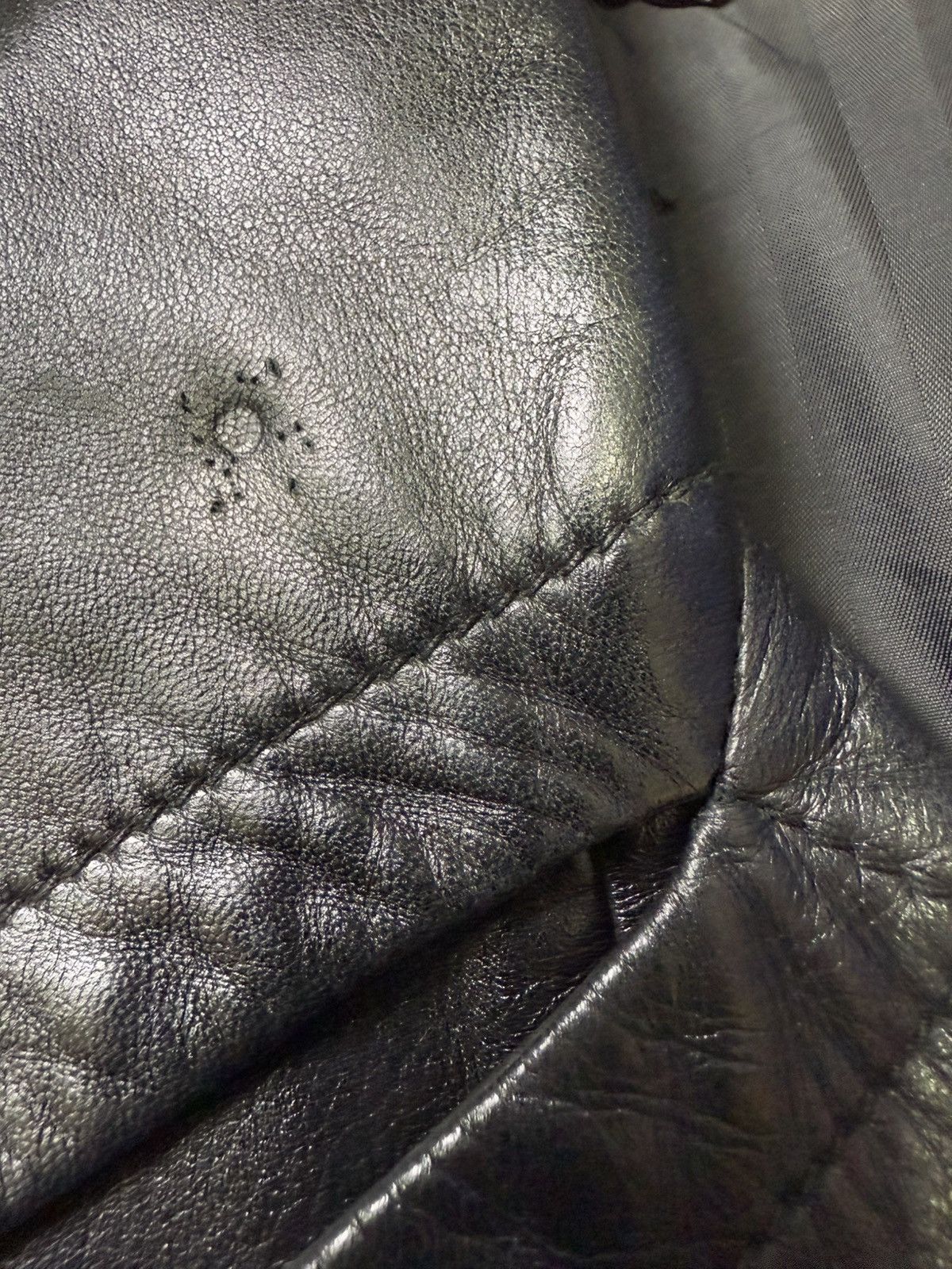 Gucci × Tom Ford Gucci - Tom Ford - Double breasted - Leather Jacket Size US S / EU 44-46 / 1 - 9 Thumbnail