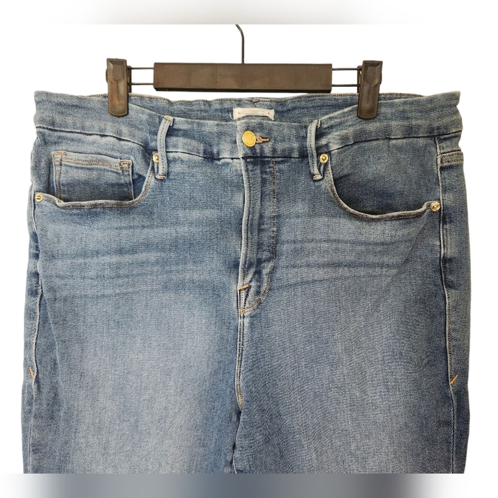 Good American Good American Good Legs Stretch Skinny Jeans 18 Size 40" / US 18 - 7 Thumbnail