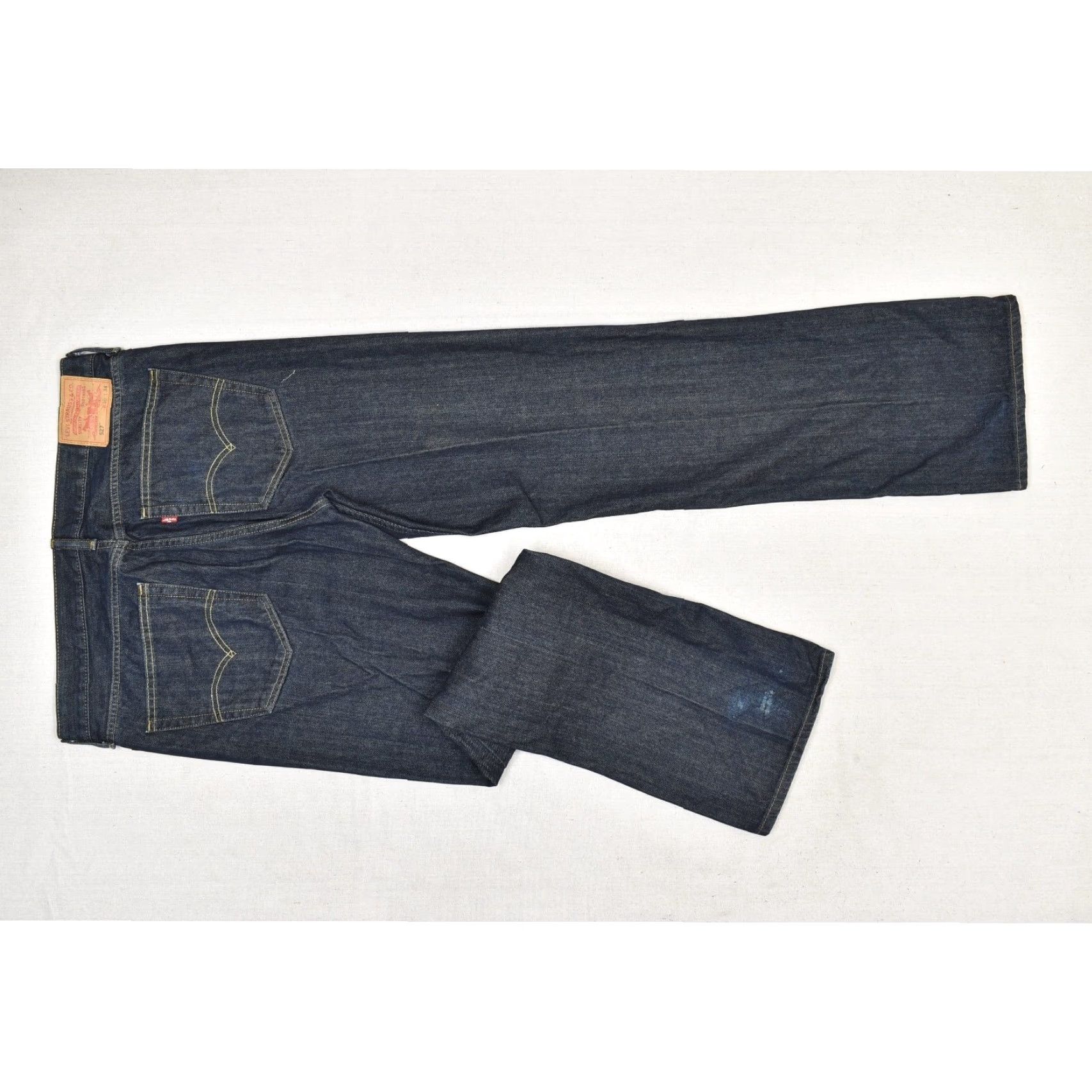 Levi's Levi's Jeans 527 Slim Bootcut Regular Size W36 L34 Dark Wash Mens Denim Cotton Zip 5-Pocket Size US 36 / EU 52 - 3 Thumbnail