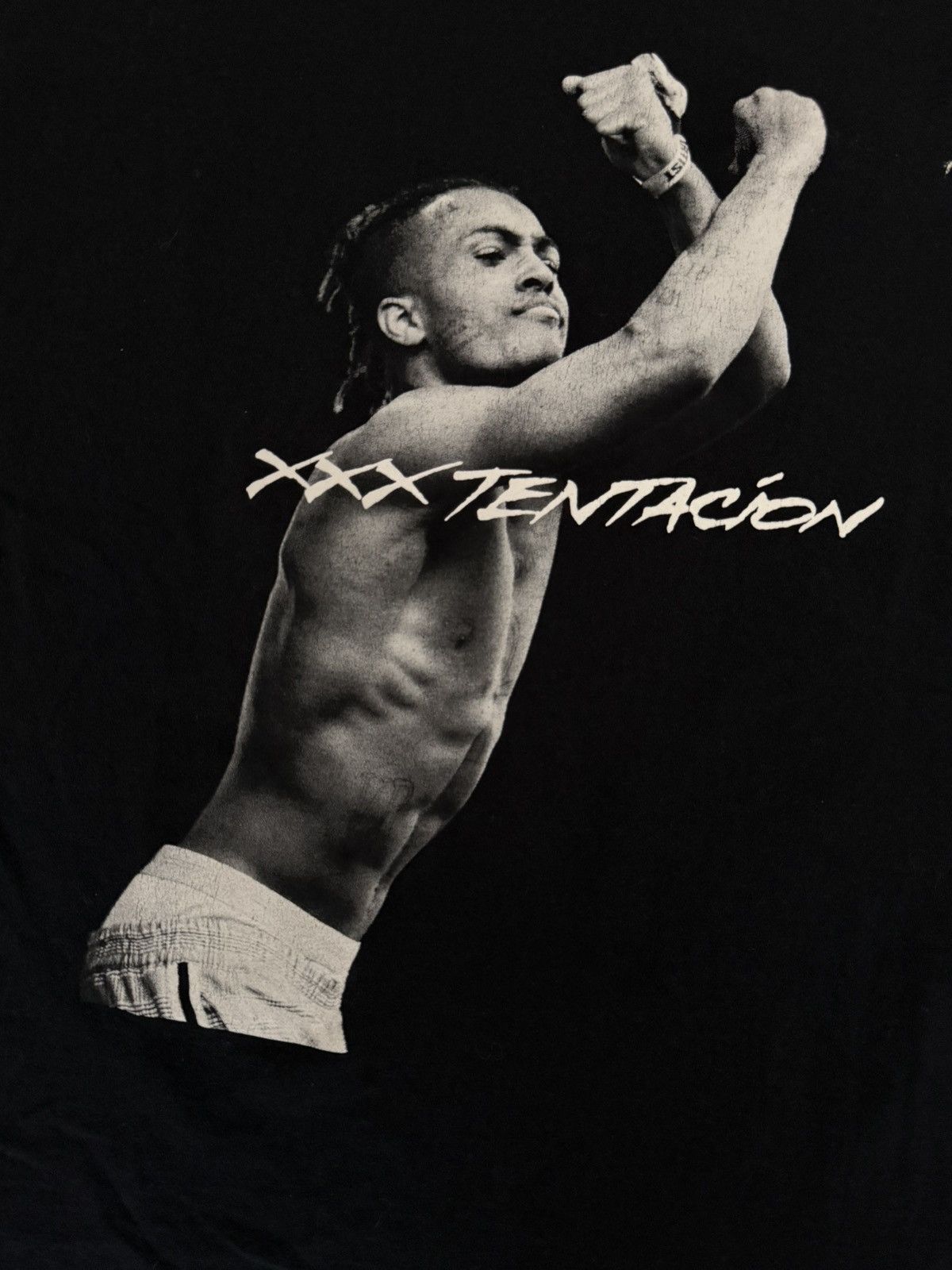 Vintage XXX tentacion tshirt concert promo shirt Size US XL / EU 56 / 4 - 2 Thumbnail