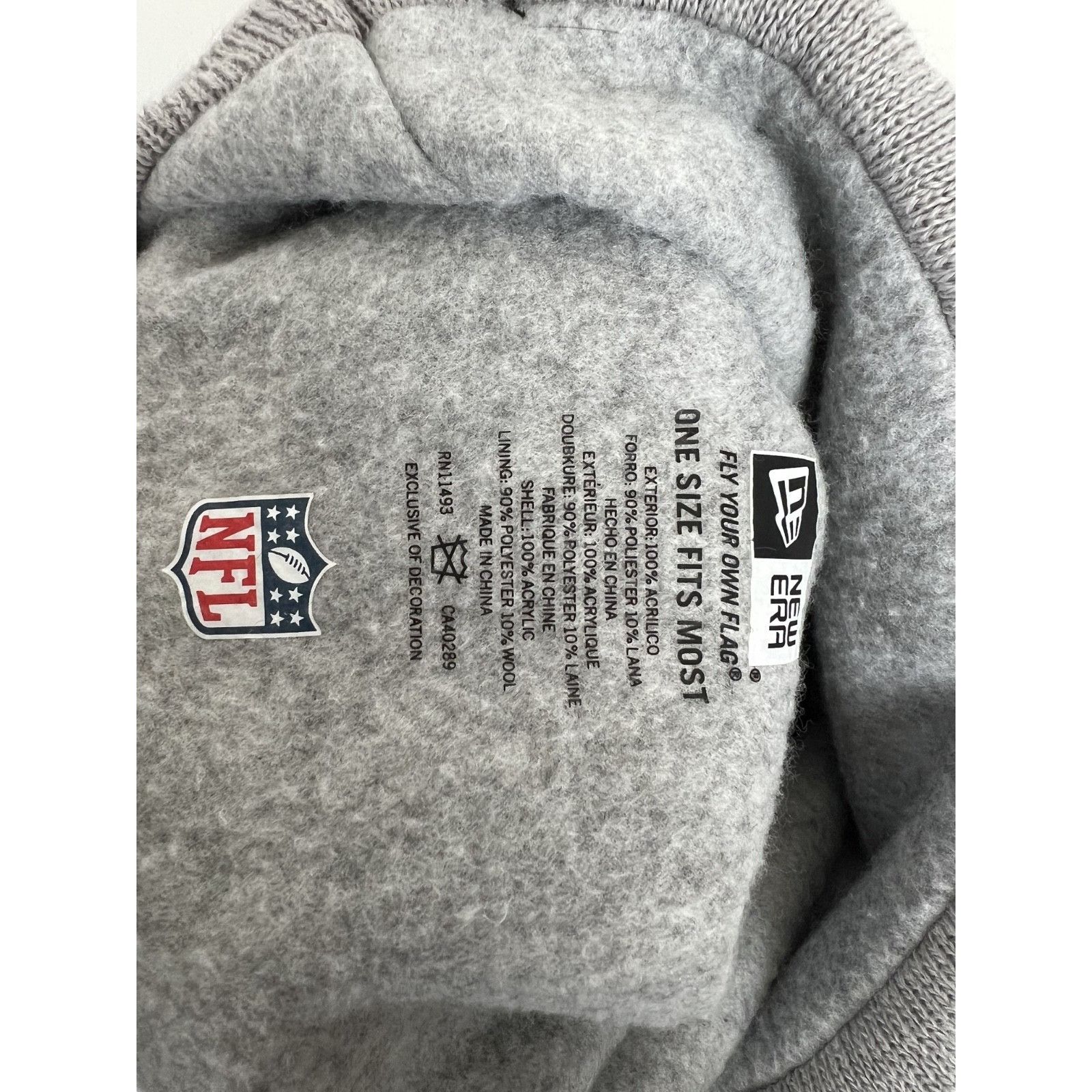 New Era San Francisco 49ers NFL New Era Cuffed Pom Knit Beanie One S Size ONE SIZE - 3 Thumbnail