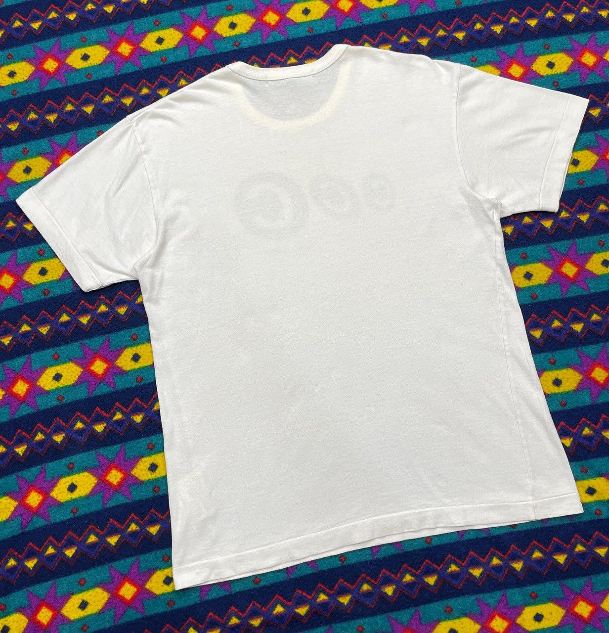 Comme des Garcons × Designer × Japanese Brand AD2012 Comme Des Garcons Logo Short Sleeve Tee Size US L / EU 52-54 / 3 - 11 Thumbnail