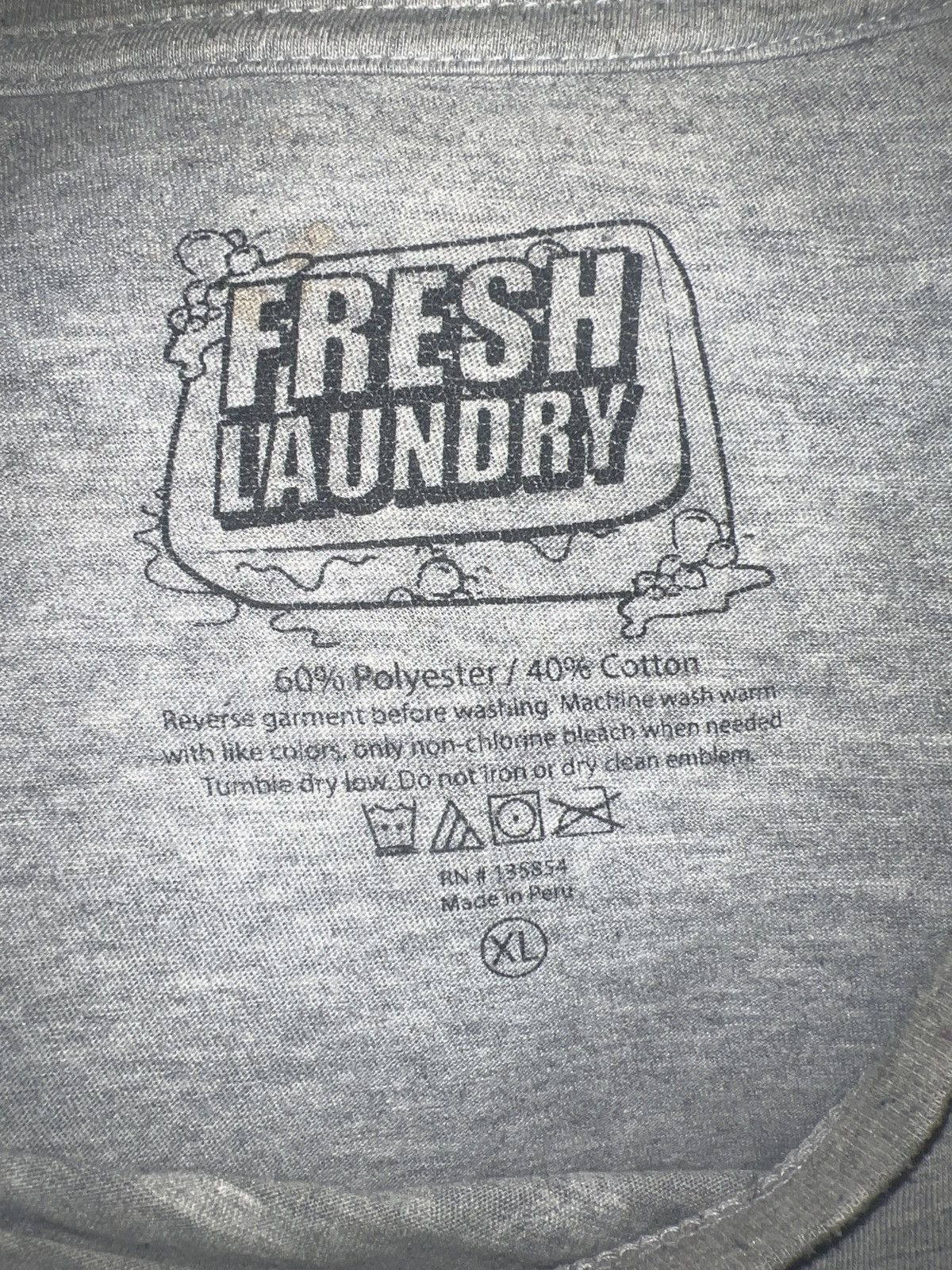 Hypebeast Fresh Laundry Fresh Tee Size US XL / EU 56 / 4 - 7 Thumbnail