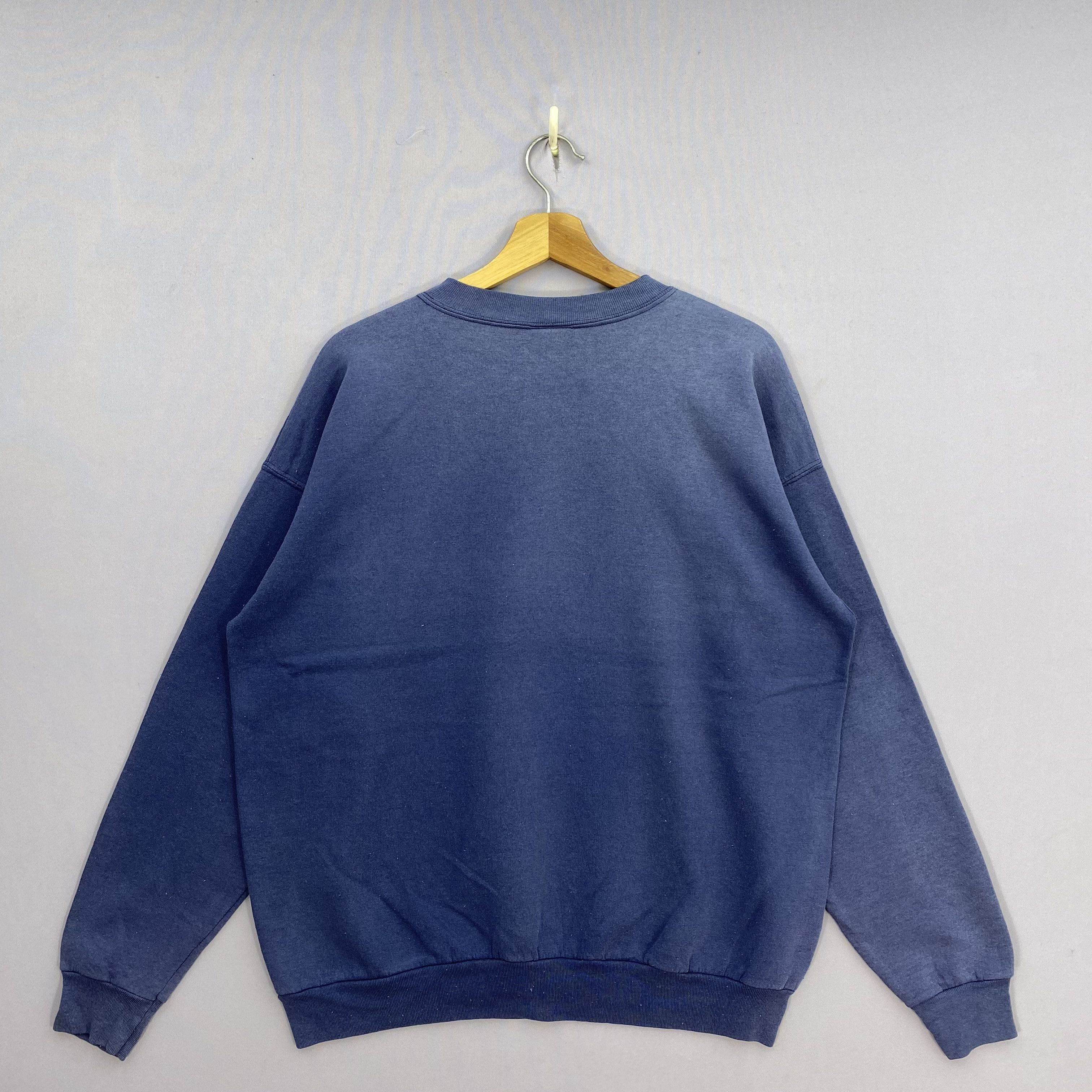 Vintage Vintage 90s Hanes Proud American Flag Pullover Sweatshirt Size US L / EU 52-54 / 3 - 3 Thumbnail