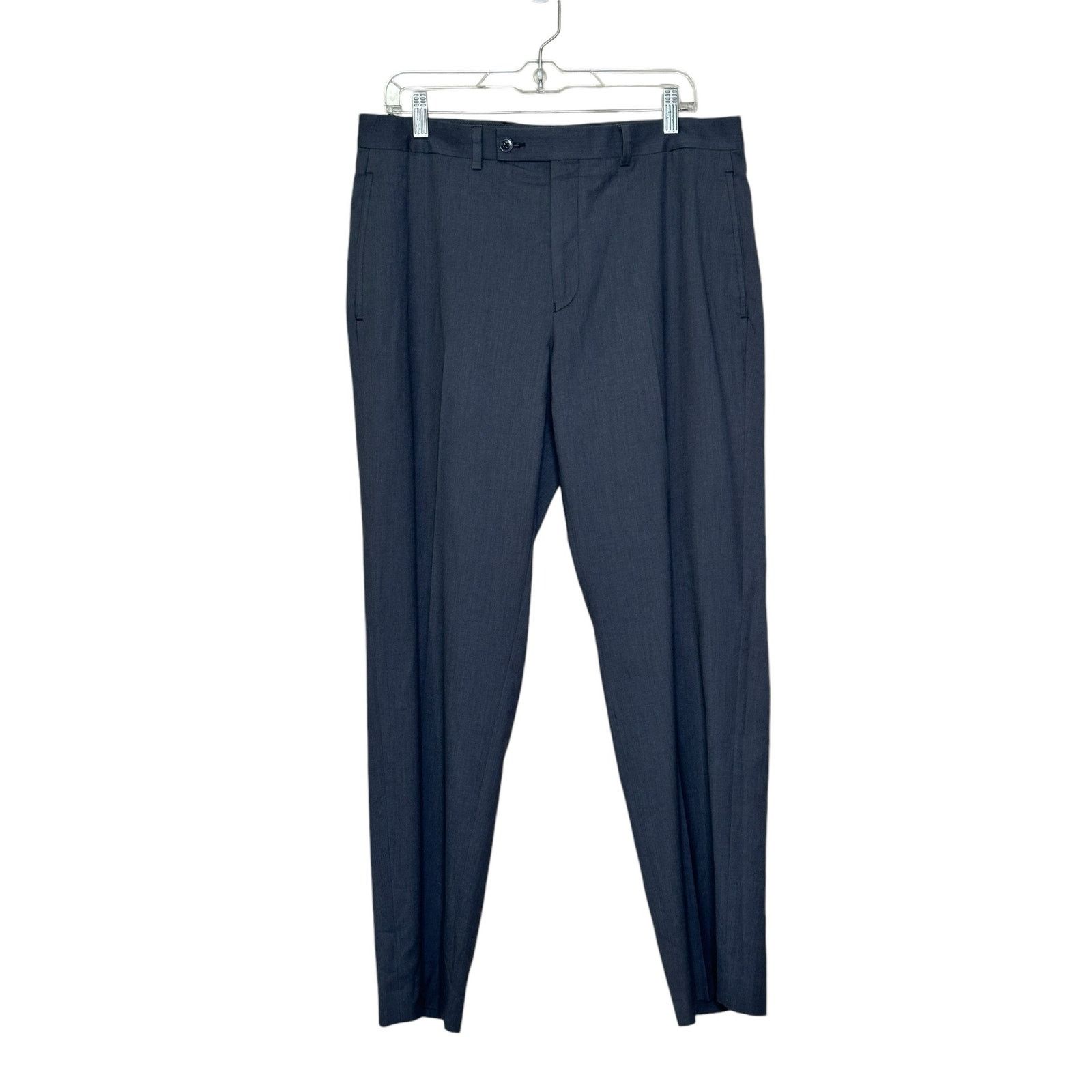 Calvin Klein Calvin Klein men gray dress pants size 34X30 Size US 34 / EU 50 - 1 Thumbnail