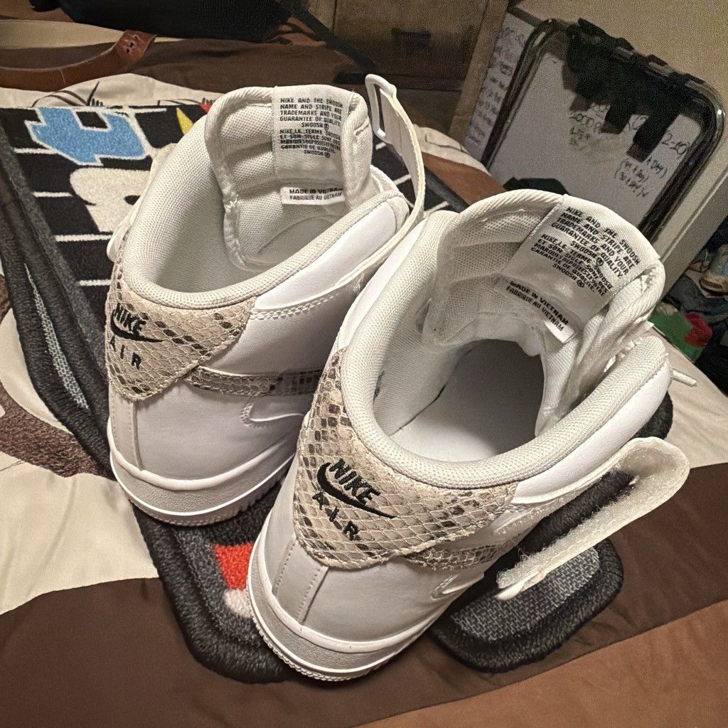 Nike Air force one snakeskin Size US 11.5 / EU 44-45 - 6 Thumbnail