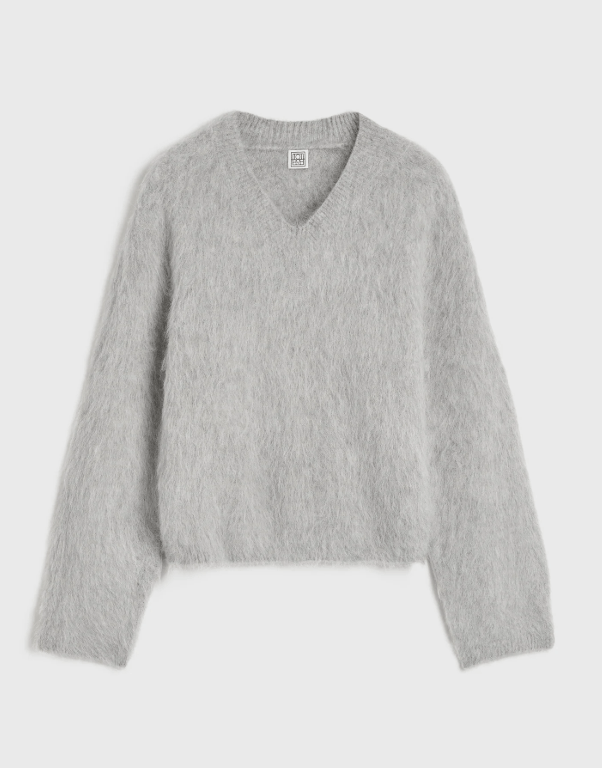 Toteme Toteme Petite alpaca blend knit Sweater Size L / US 10 / IT 46 - 1 Thumbnail