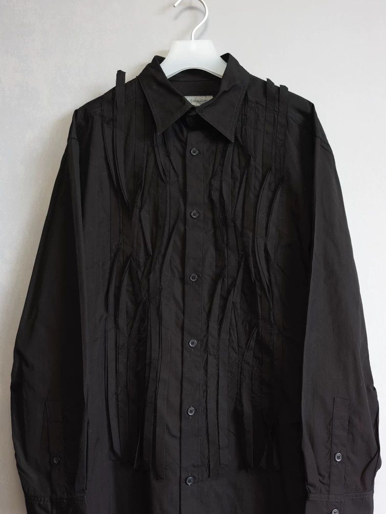 Yohji Yamamoto Yohji Yamamoto 24AW pleated shirt Size US L / EU 52-54 / 3 - 6 Thumbnail