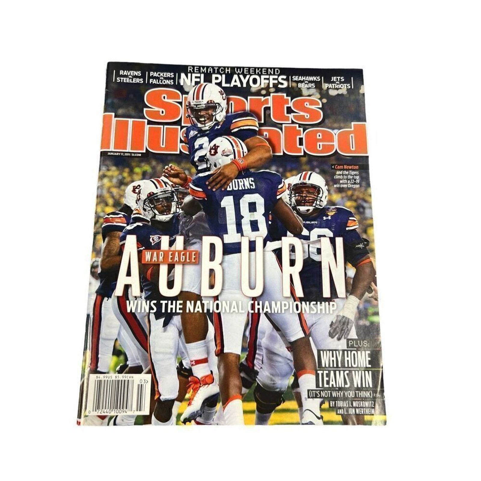 Other Sports Illustrated 2011 Auburn Championship Magazine Size ONE SIZE - 2 Thumbnail
