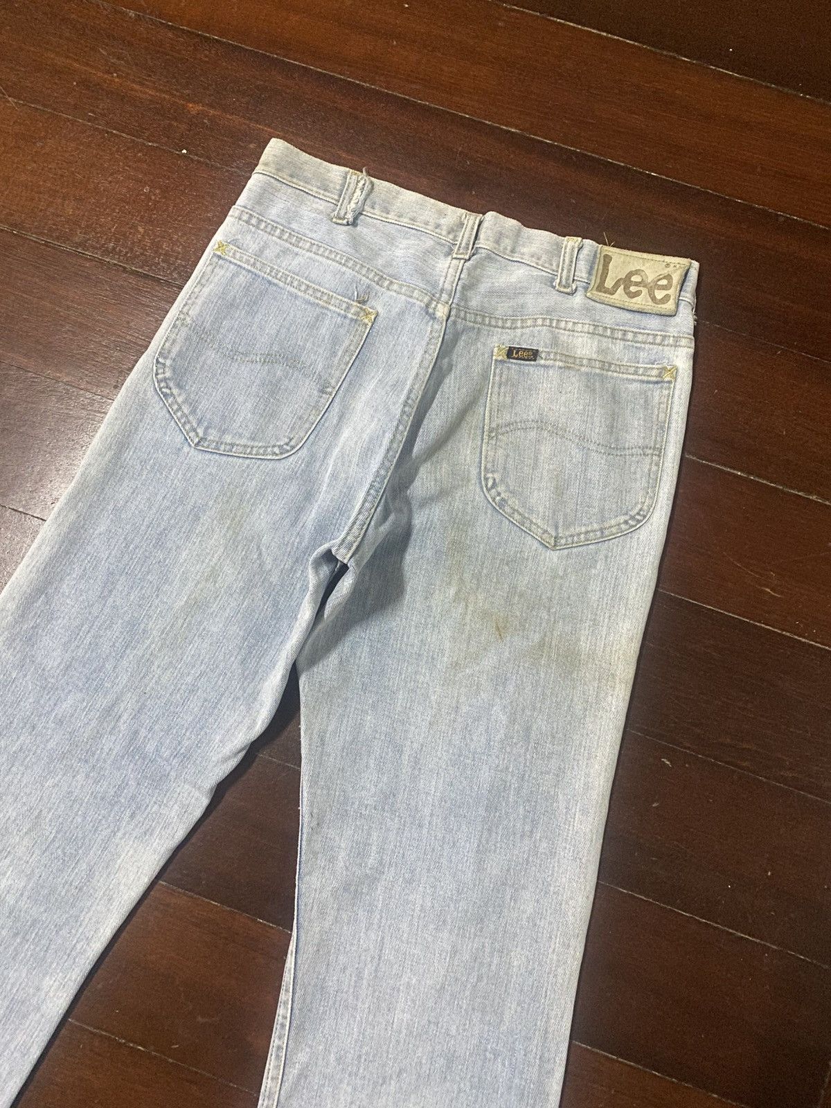 Lee Vintage 70s LEE Riders mud wash rusty talon 42 Size US 32 / EU 48 - 12 Thumbnail