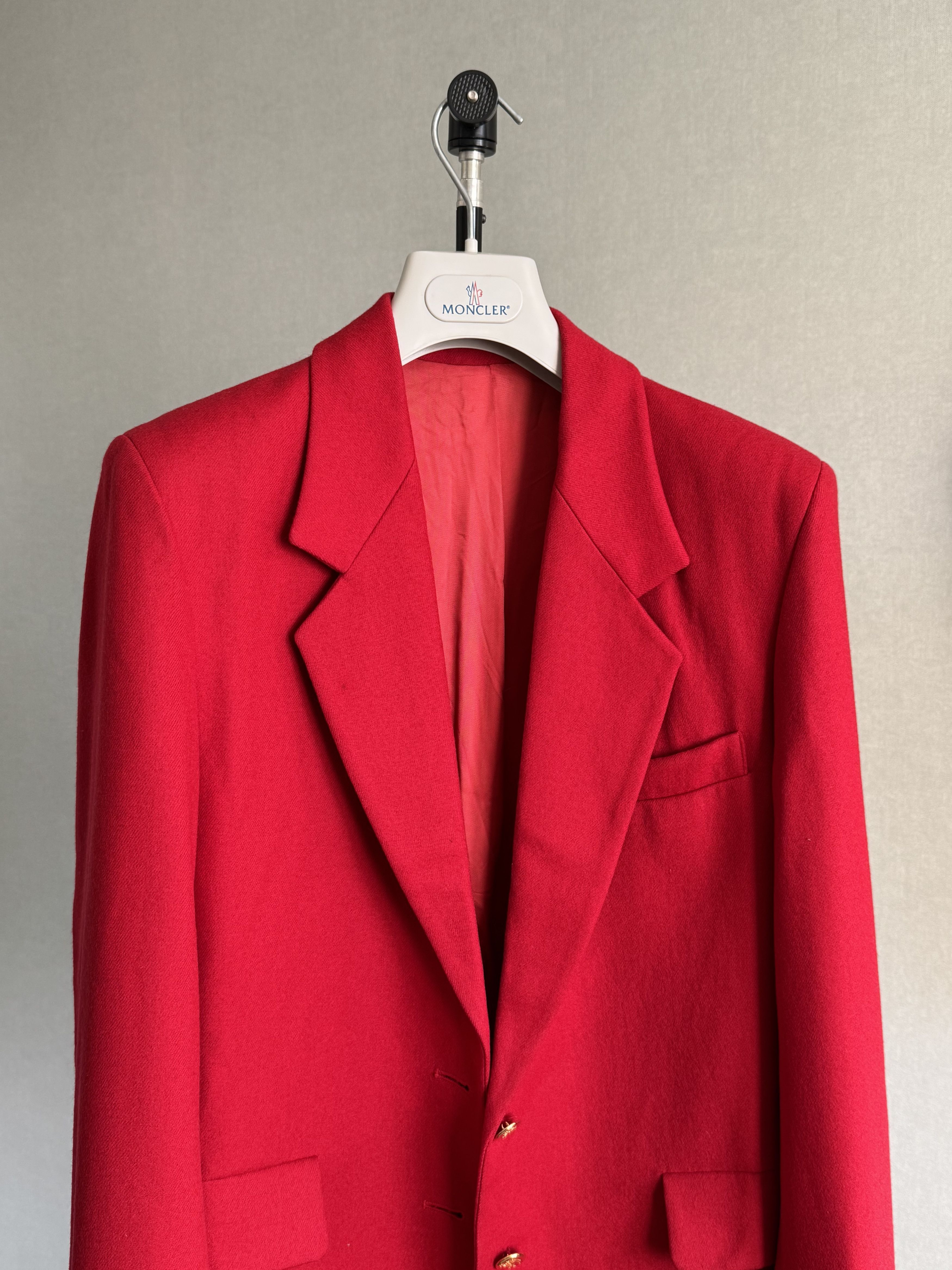 Burberry × Vintage Vintage Burberry wool blazer Size M / US 6-8 / IT 42-44 - 3 Thumbnail