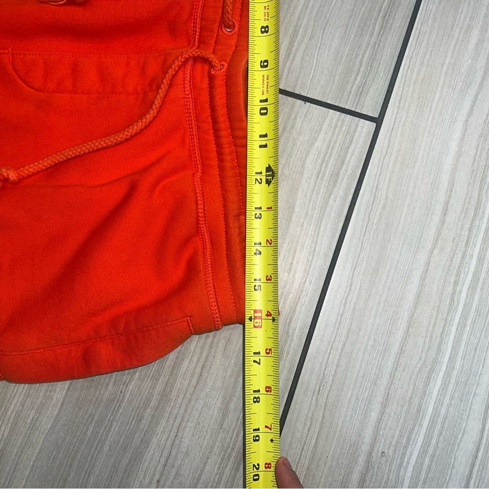 Russell Athletic Boss x Russell Athletic Orange Embroidered Joggers Size US 32 / EU 48 - 12 Thumbnail
