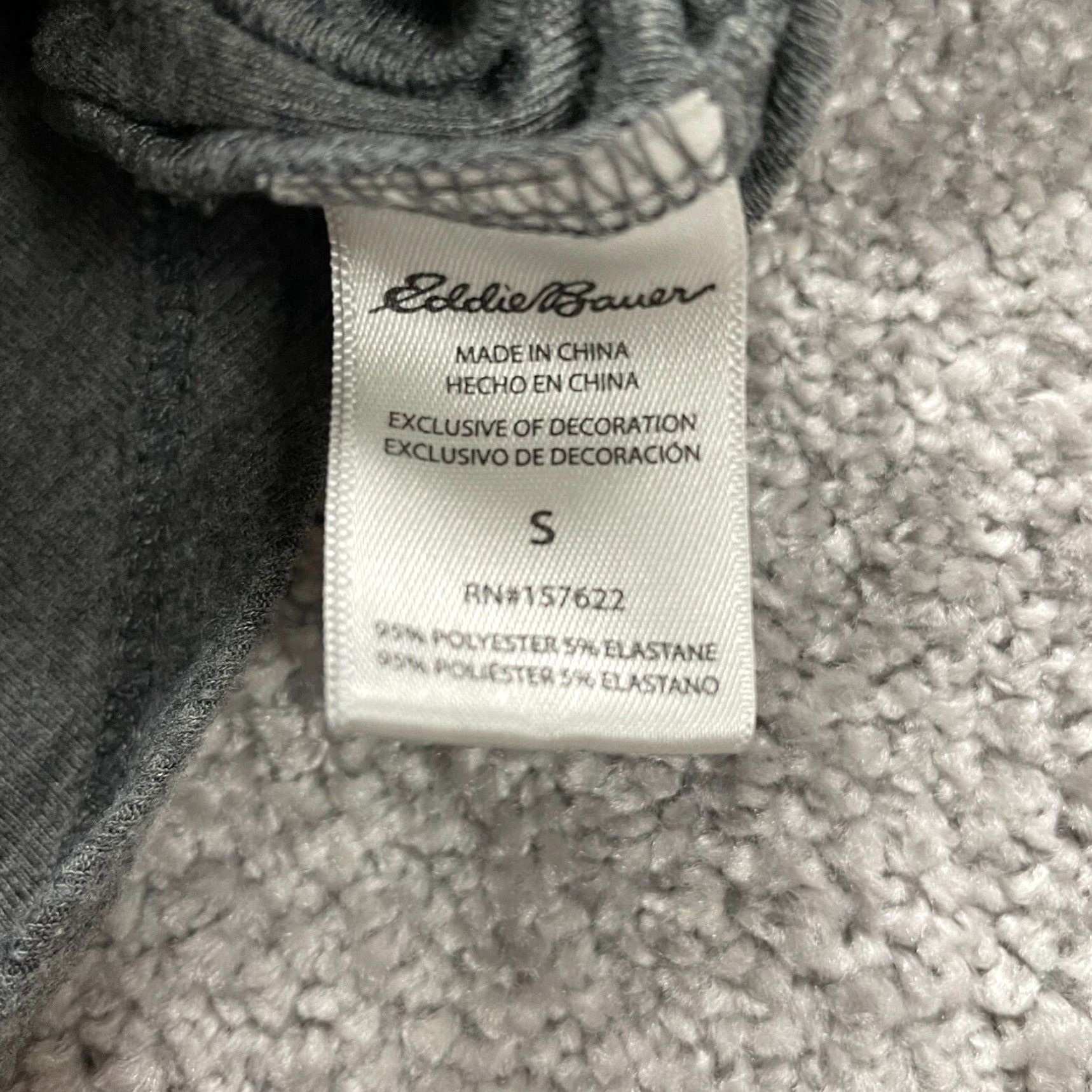 Eddie Bauer Eddie Bauer Henley Sleepwear Shirt Womens Small Gray Button Long Sleeve Stretch Size S / US 4 / IT 40 - 4 Thumbnail
