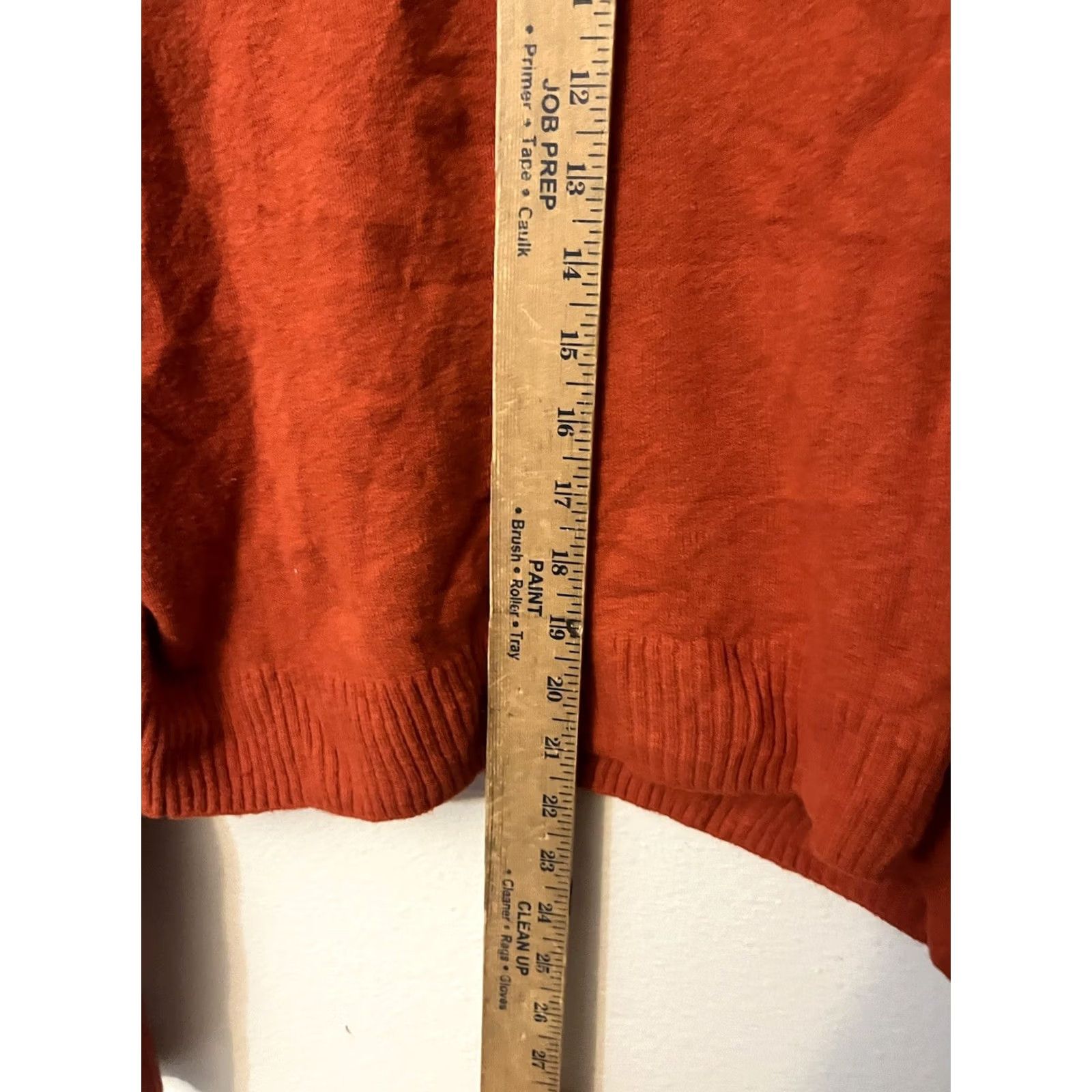 Gap Gap Sweater Womens M Orange Neck Knit Pullover Cotton Nylon Blend Acrylic Size M / US 6-8 / IT 42-44 - 5 Thumbnail