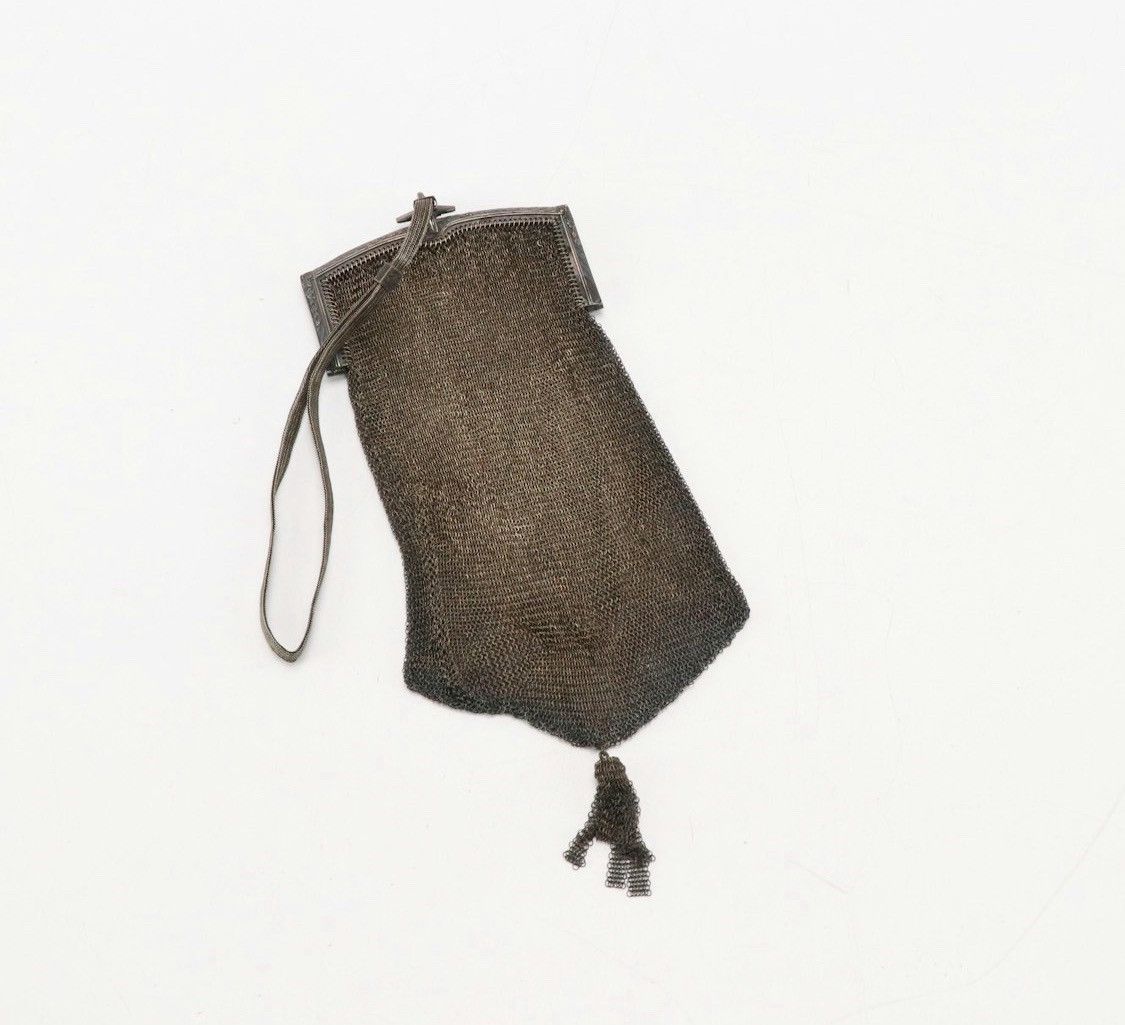 Other Antique Whiting & Davis Mesh Wristlet Purse, c.1915–1920 Size ONE SIZE - 2 Thumbnail