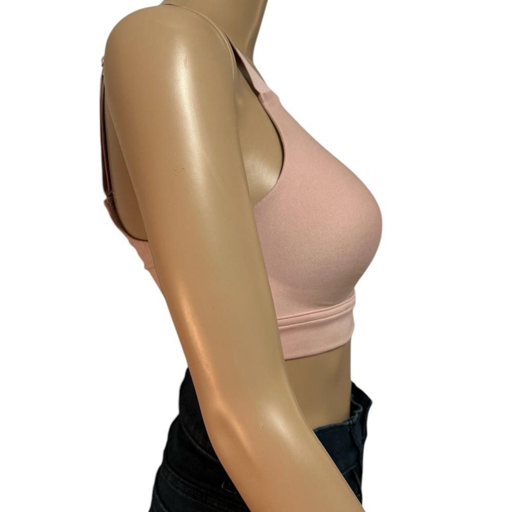 Under Armour Under Armour Women's Pink Sports Bra Size ONE SIZE - 2 Thumbnail